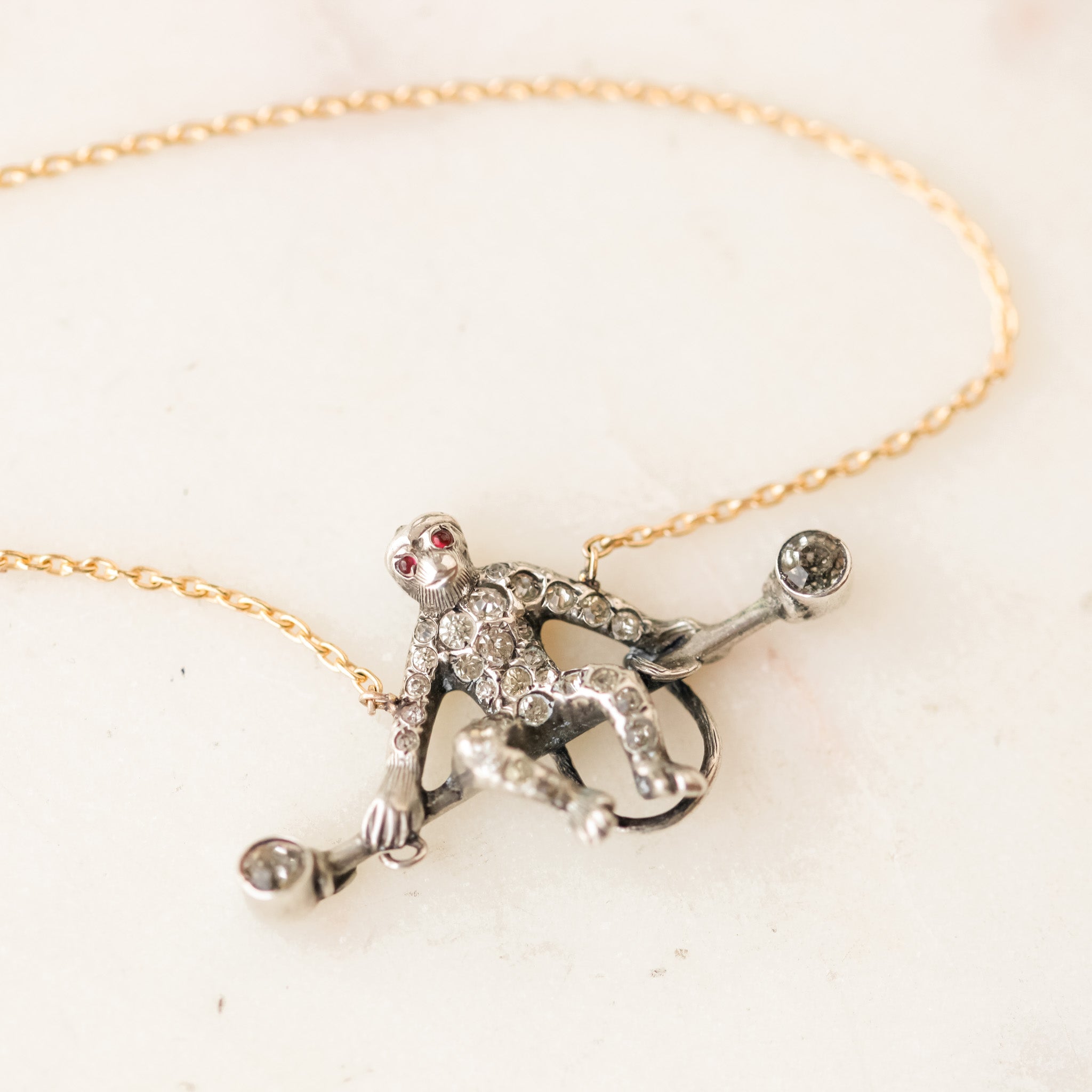 Albert Circus Monkey Pendant