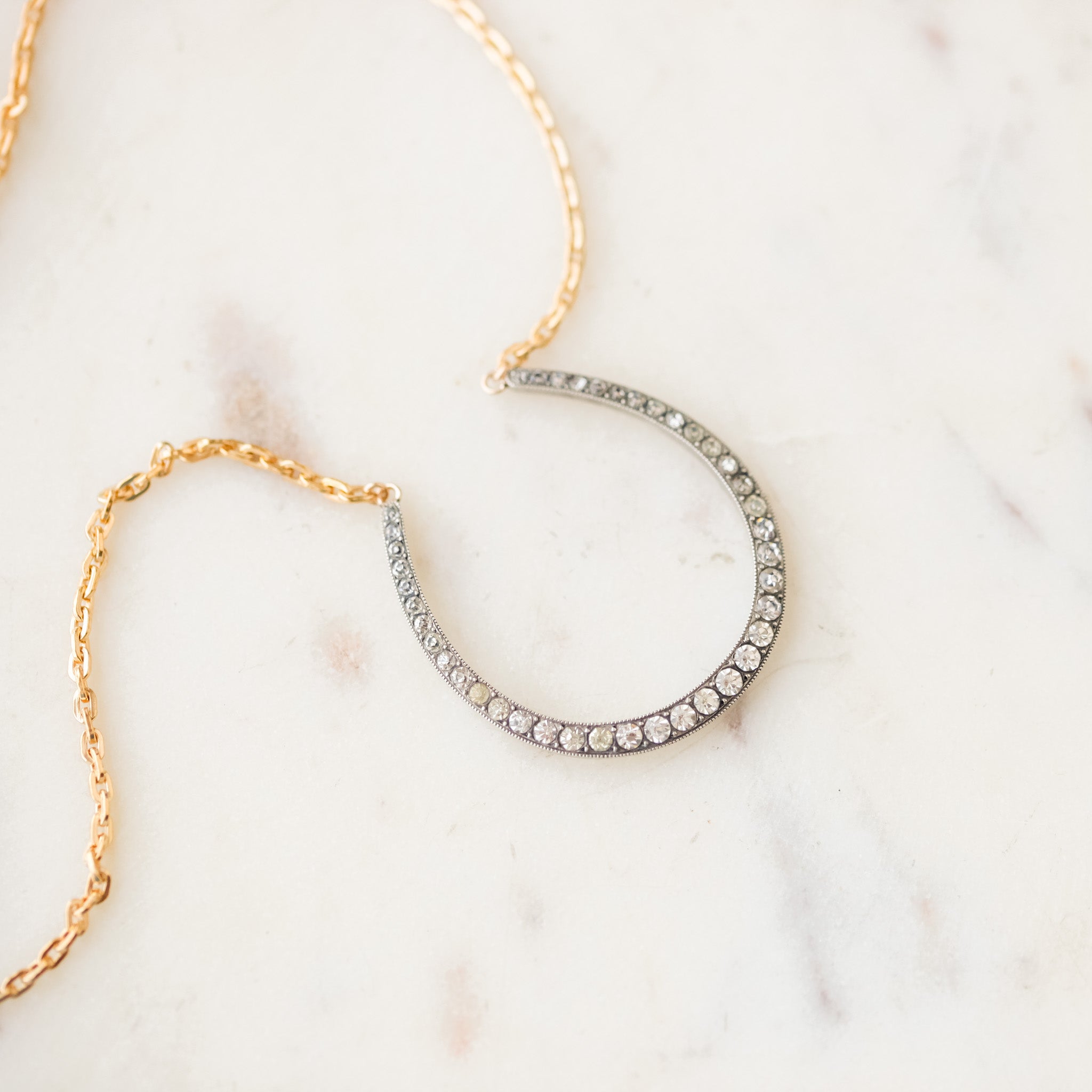 Lady Luck Horseshoe Pendant