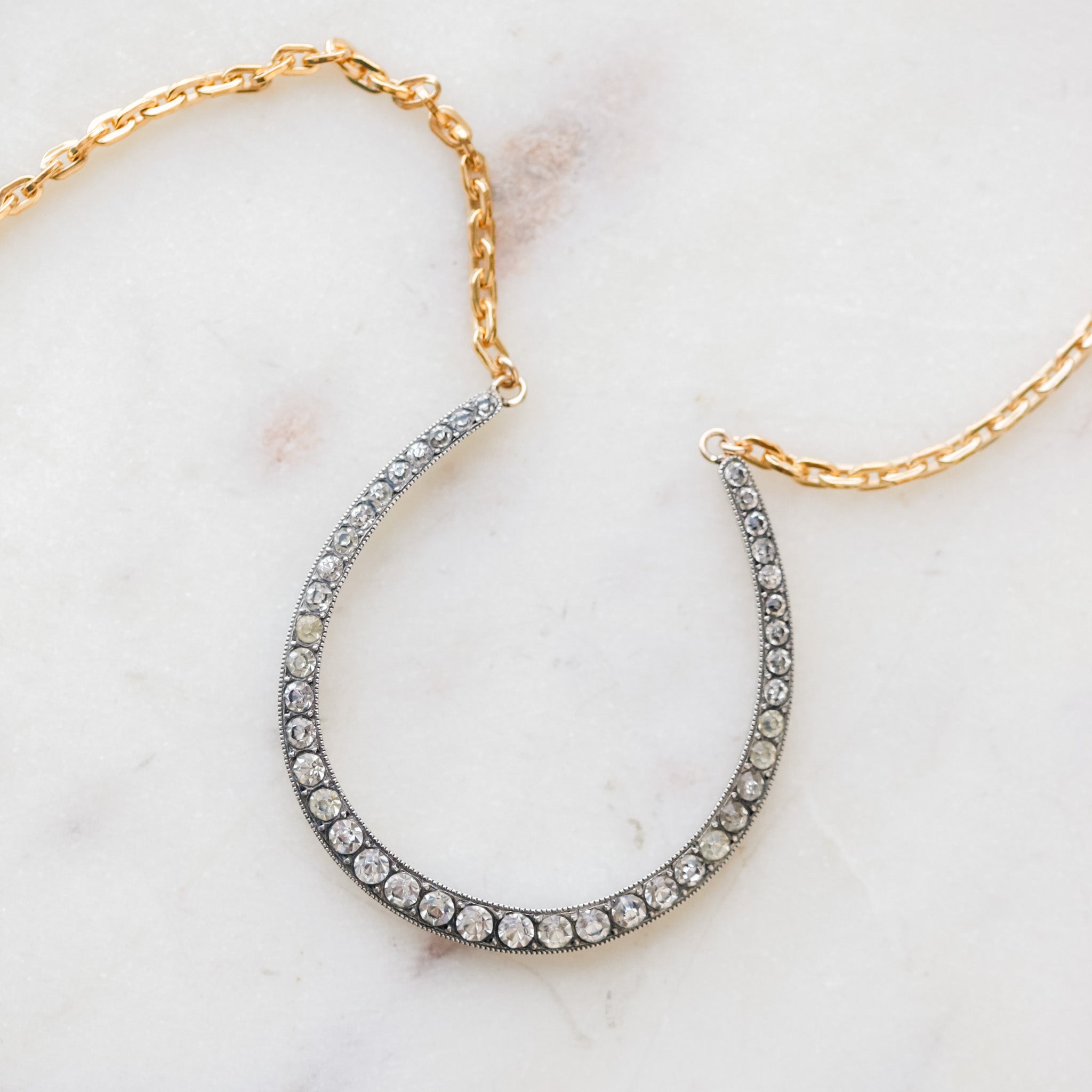 Lady Luck Horseshoe Pendant