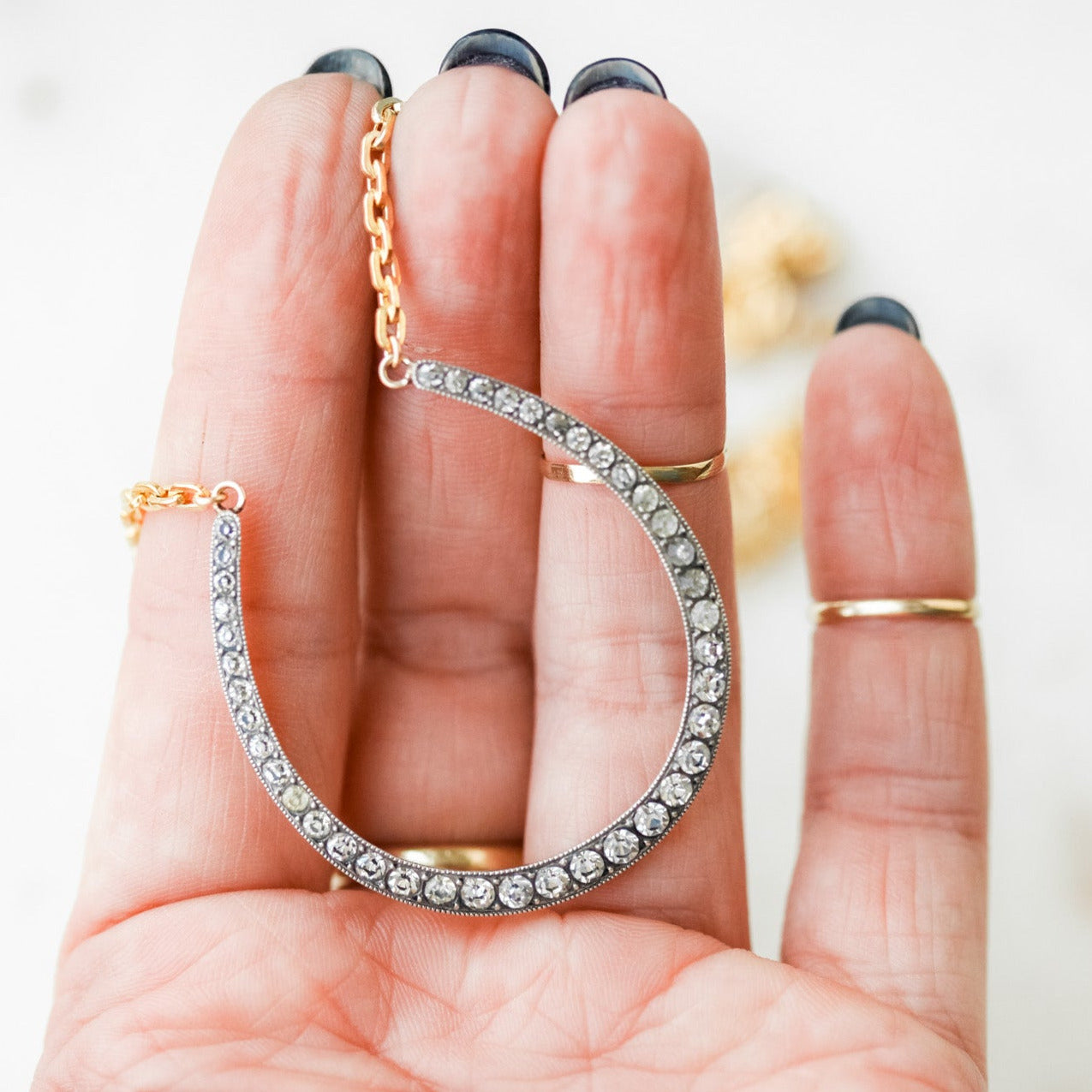 Lady Luck Horseshoe Pendant