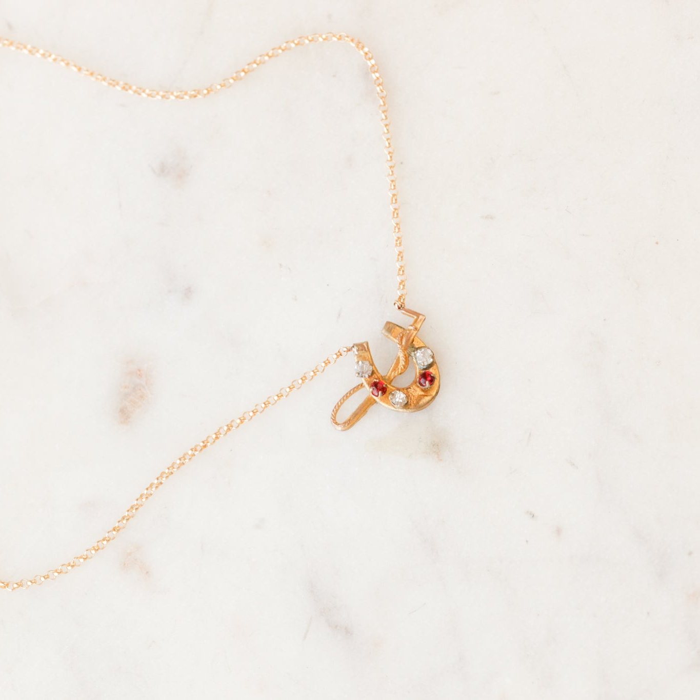 Lucky Horseshoe Pendant