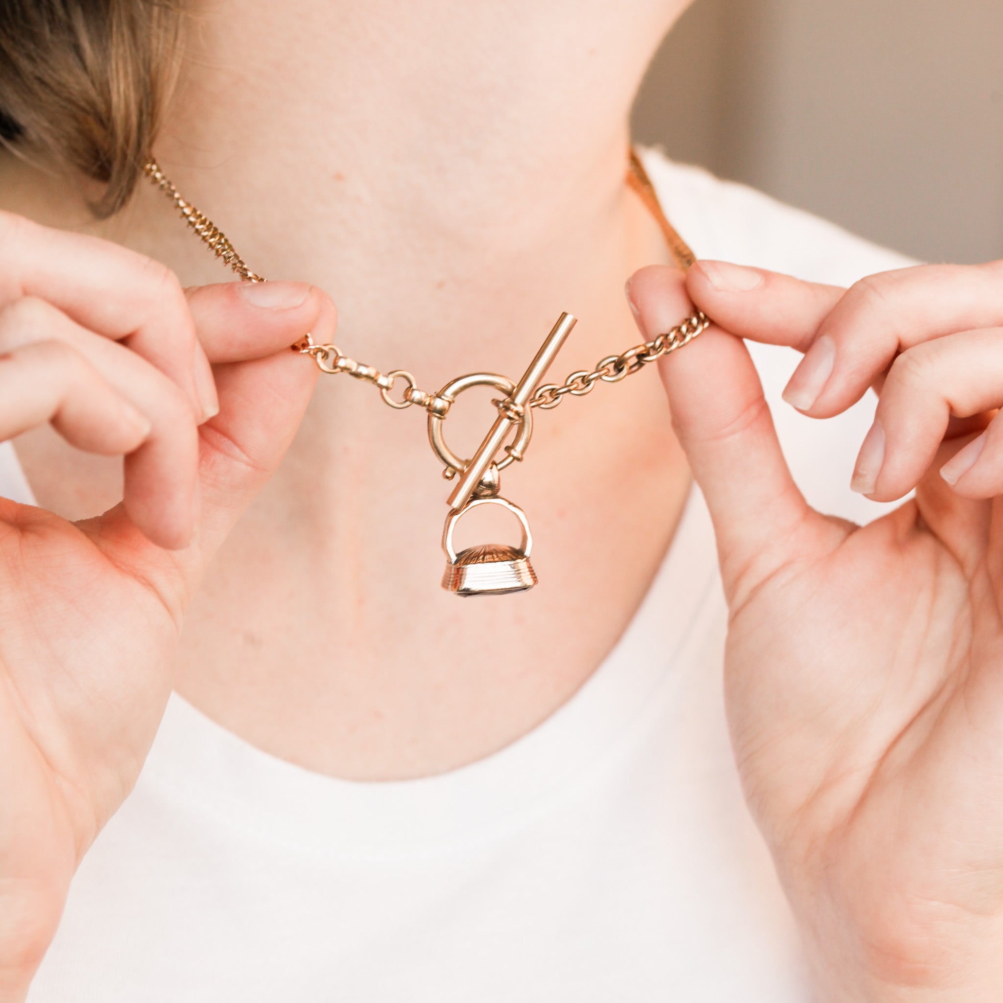 Hesah Citrine Fob Charm