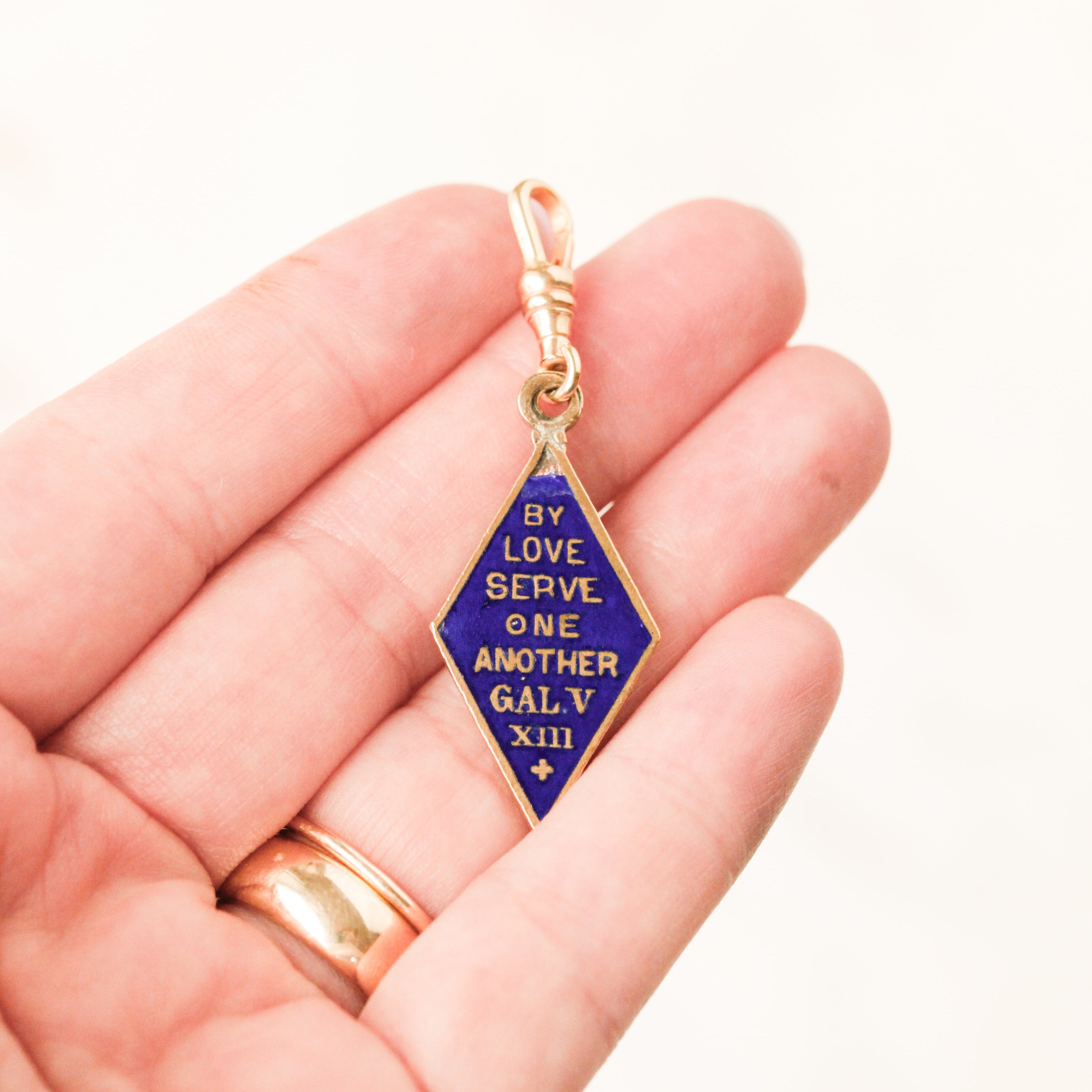Love + Service Charm