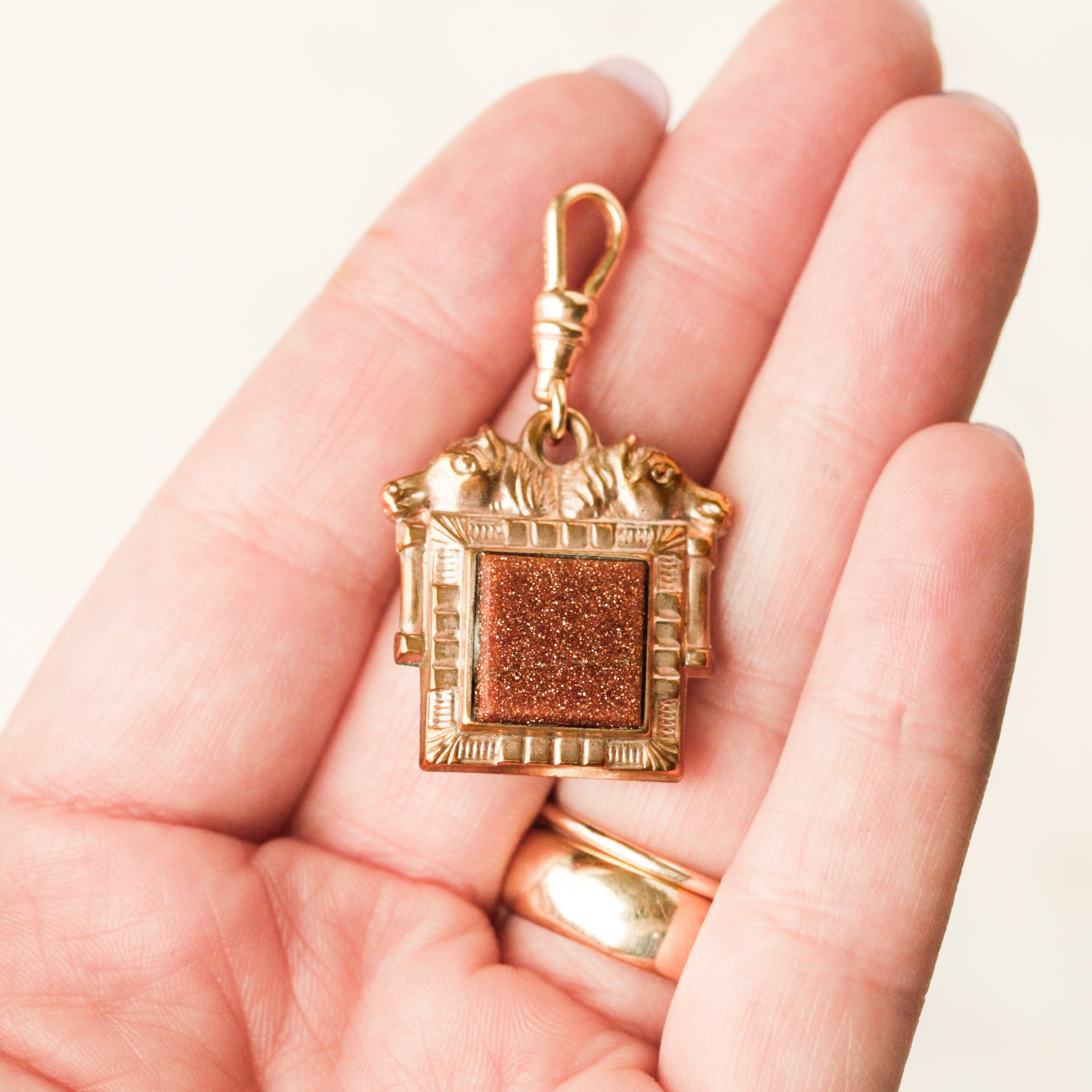 Equestrian Swivel Charm