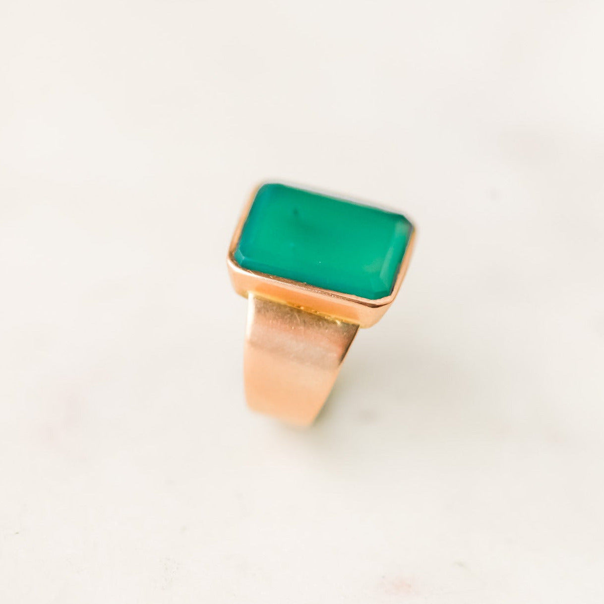 Cornwall Chrysoprase Signet