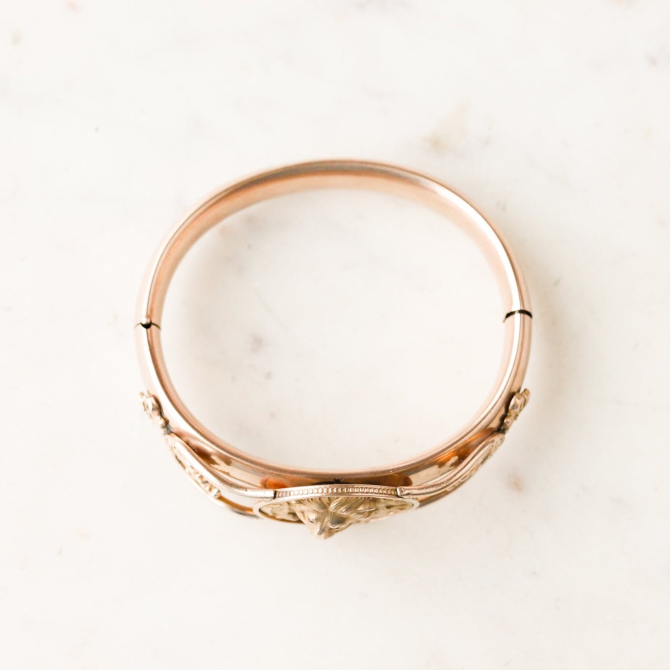 Evie Lion Bangle Bracelet