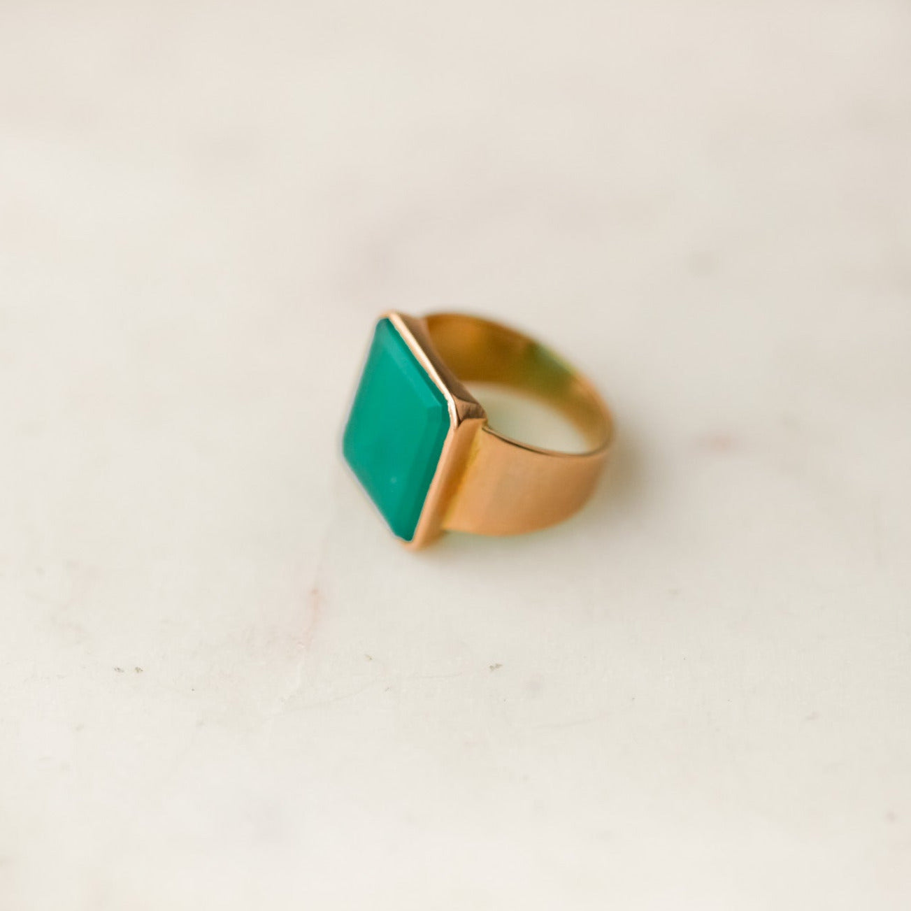 Cornwall Chrysoprase Signet