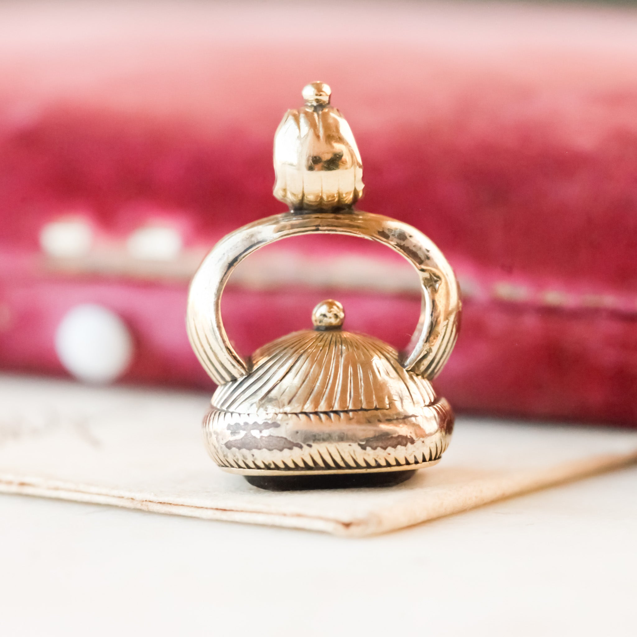 Helena Purple Fob Charm