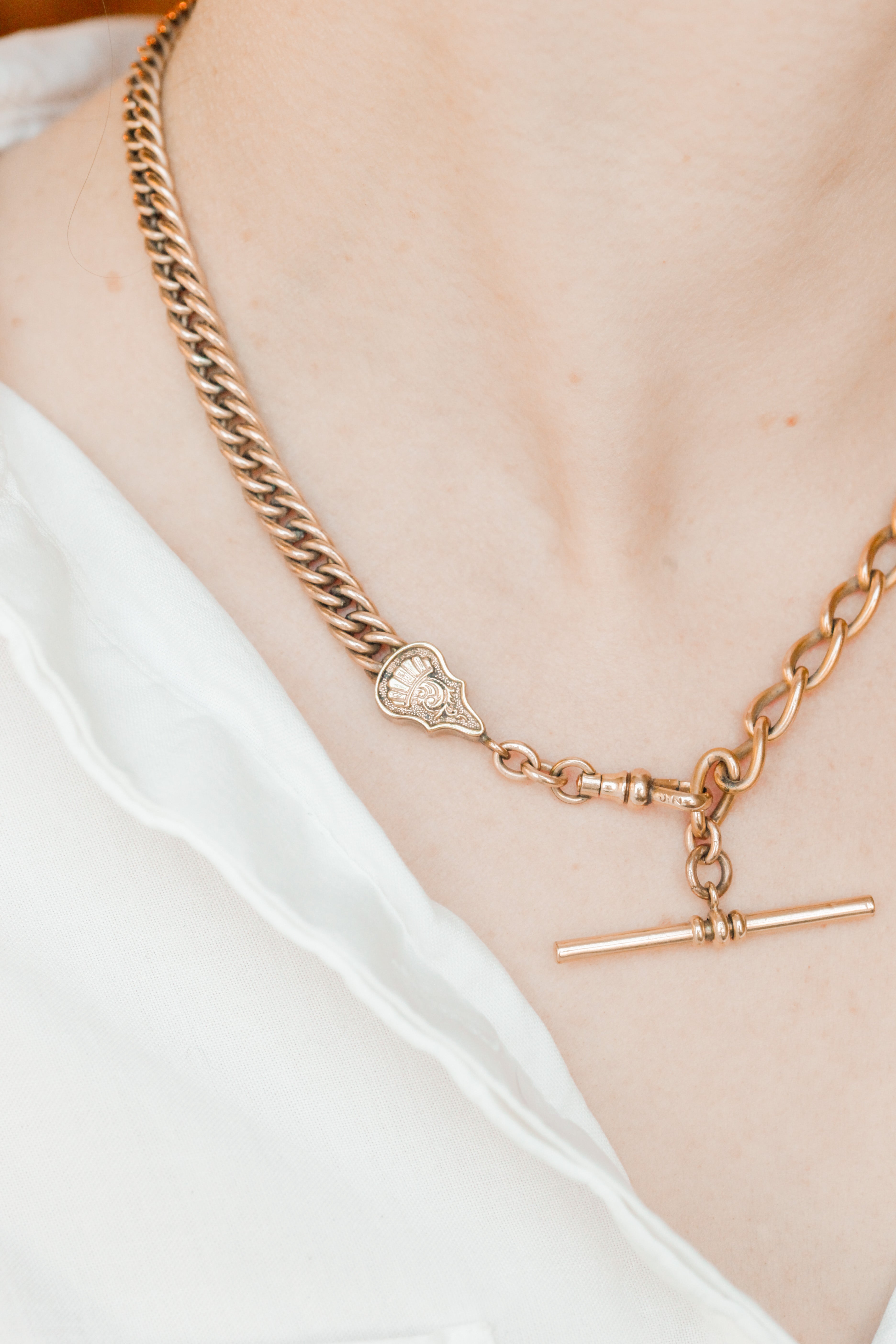 Philipa Victorian Toggle Necklace