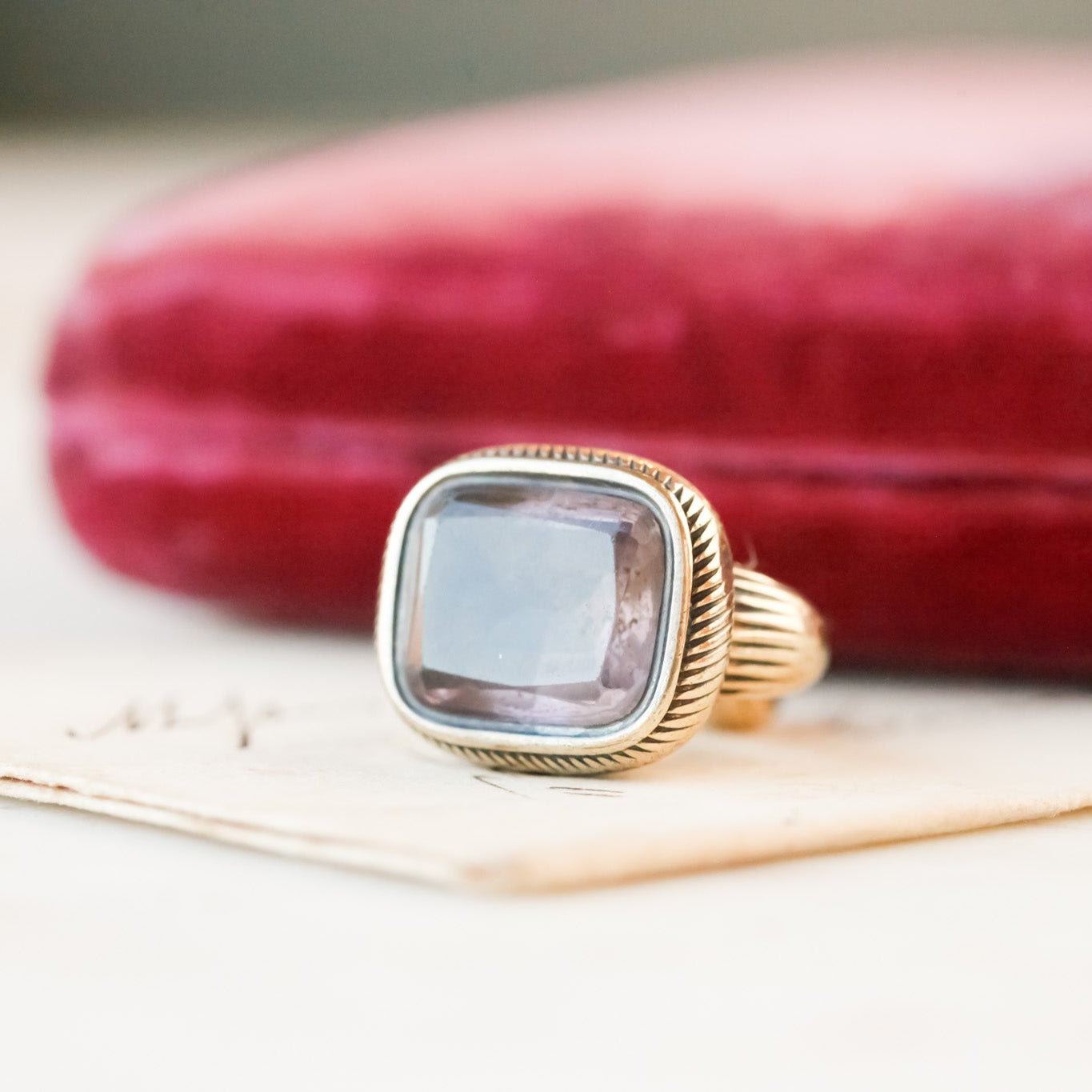 Helena Purple Fob Charm