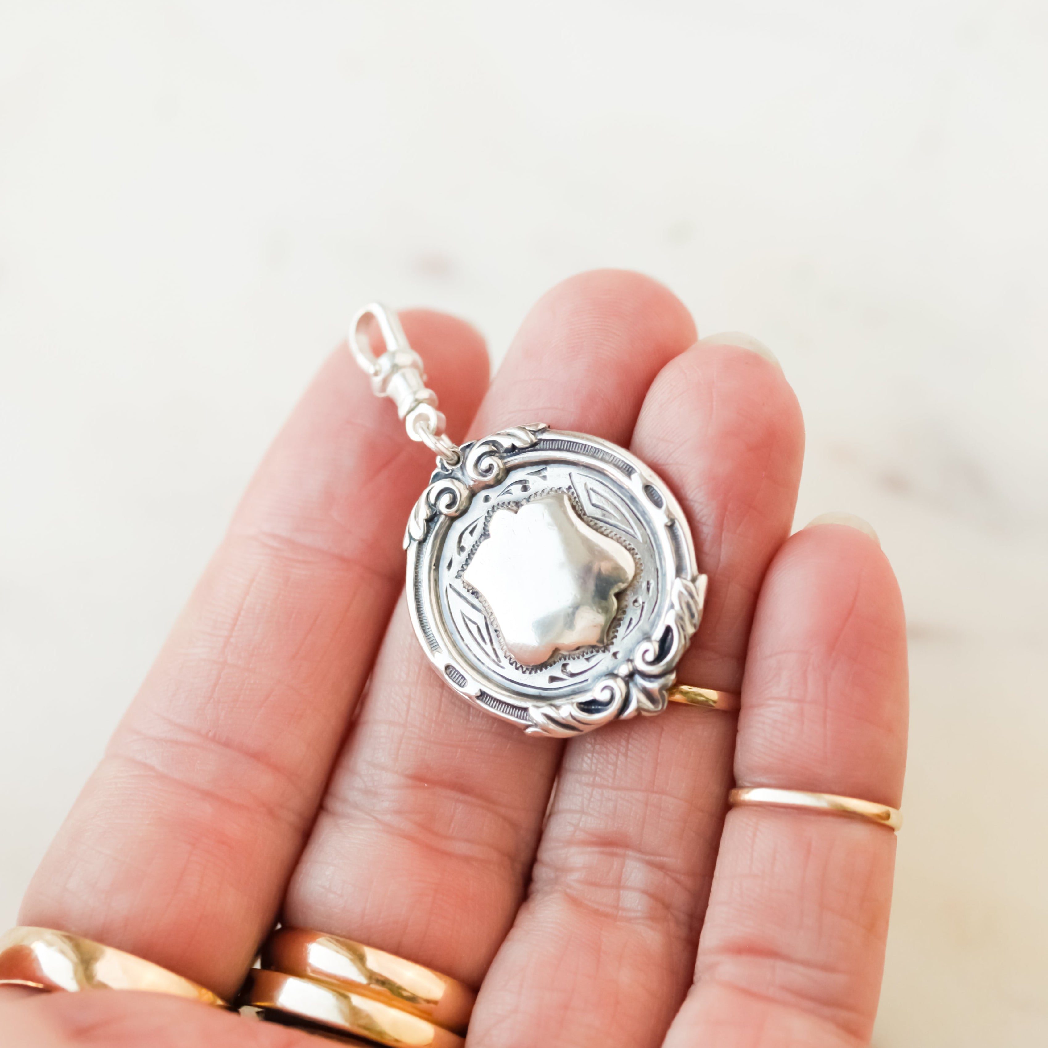 Victorian Medallion Pendant