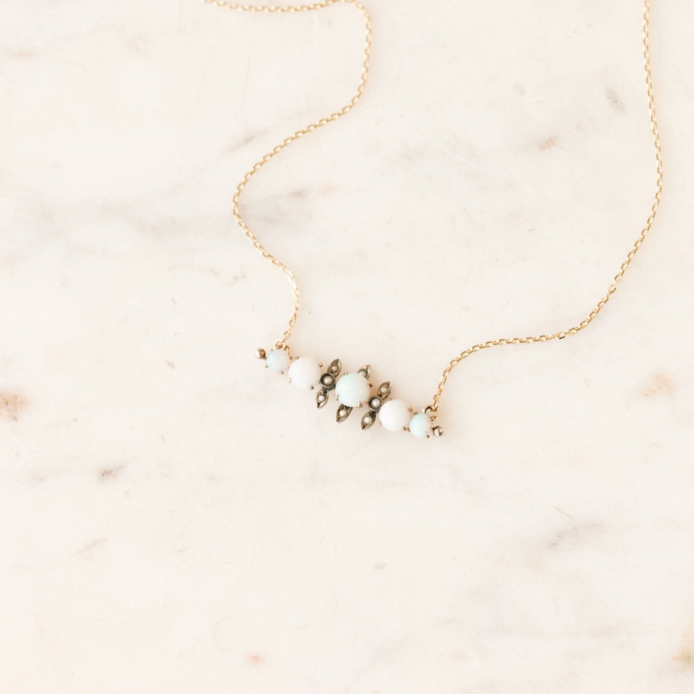 Darrah Opal + Pearl Pendant