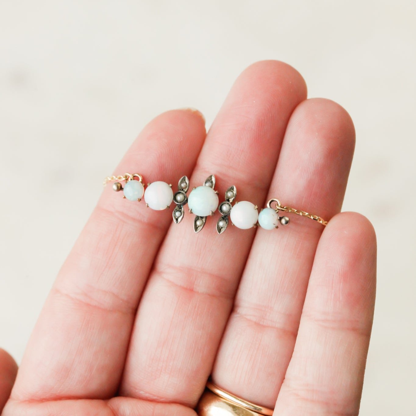 Darrah Opal + Pearl Pendant