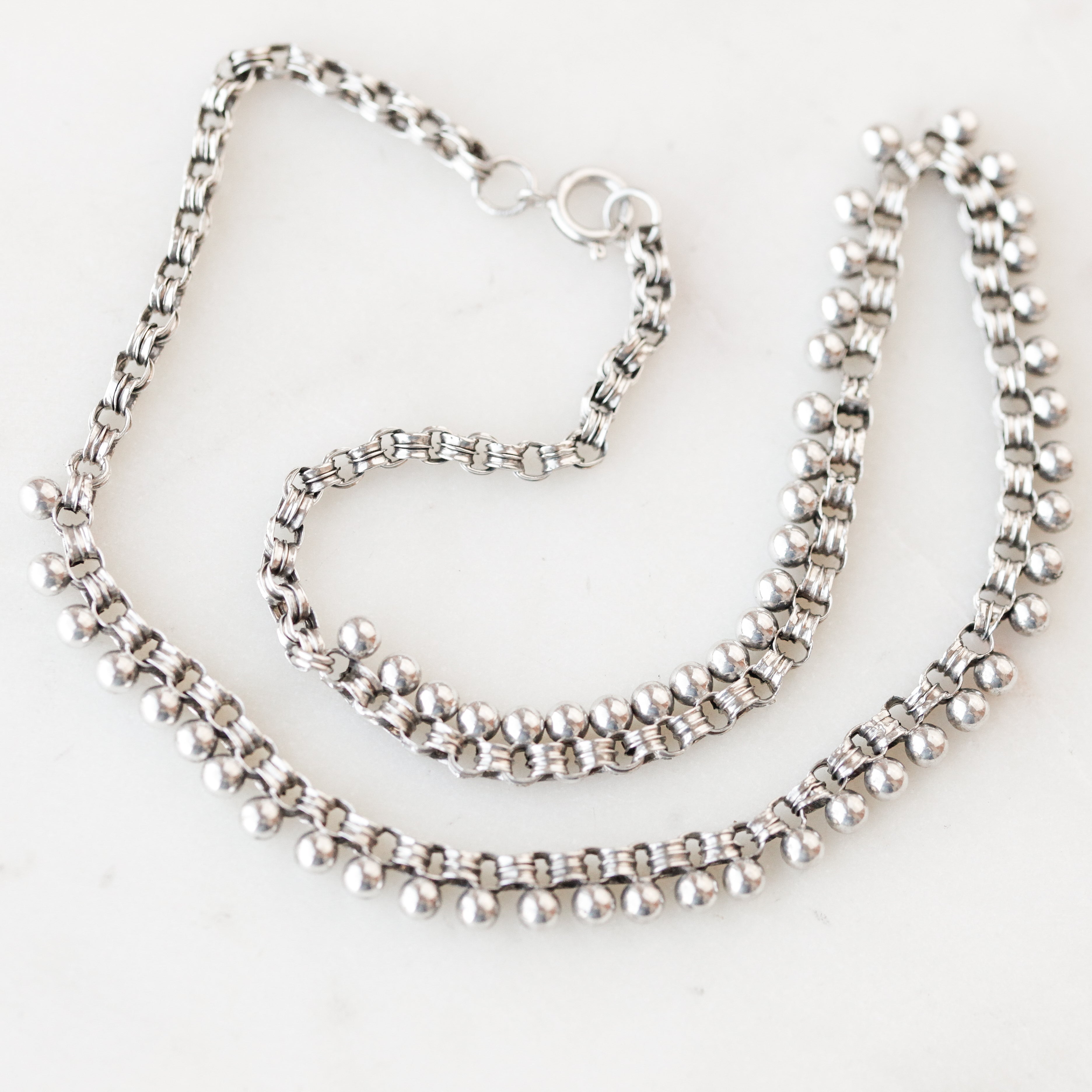 Sharie Sterling Orb Necklace