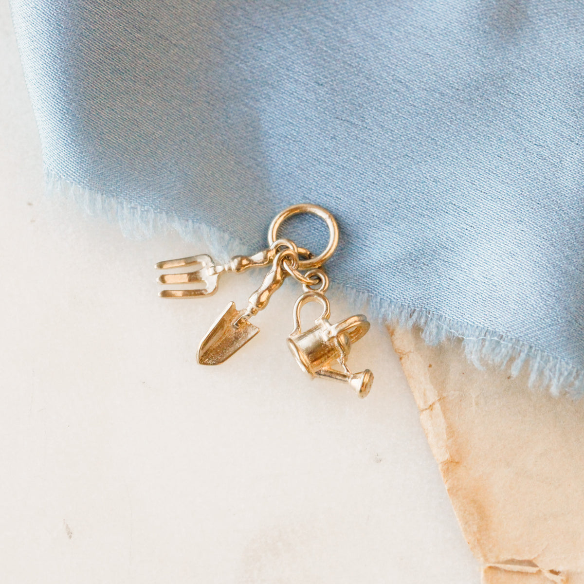 Garden Lover's 10K Gold Charm