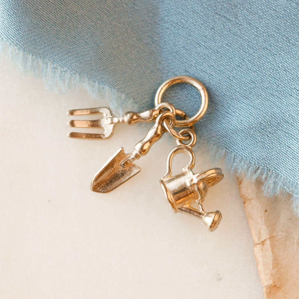 Garden Lover's 10K Gold Charm