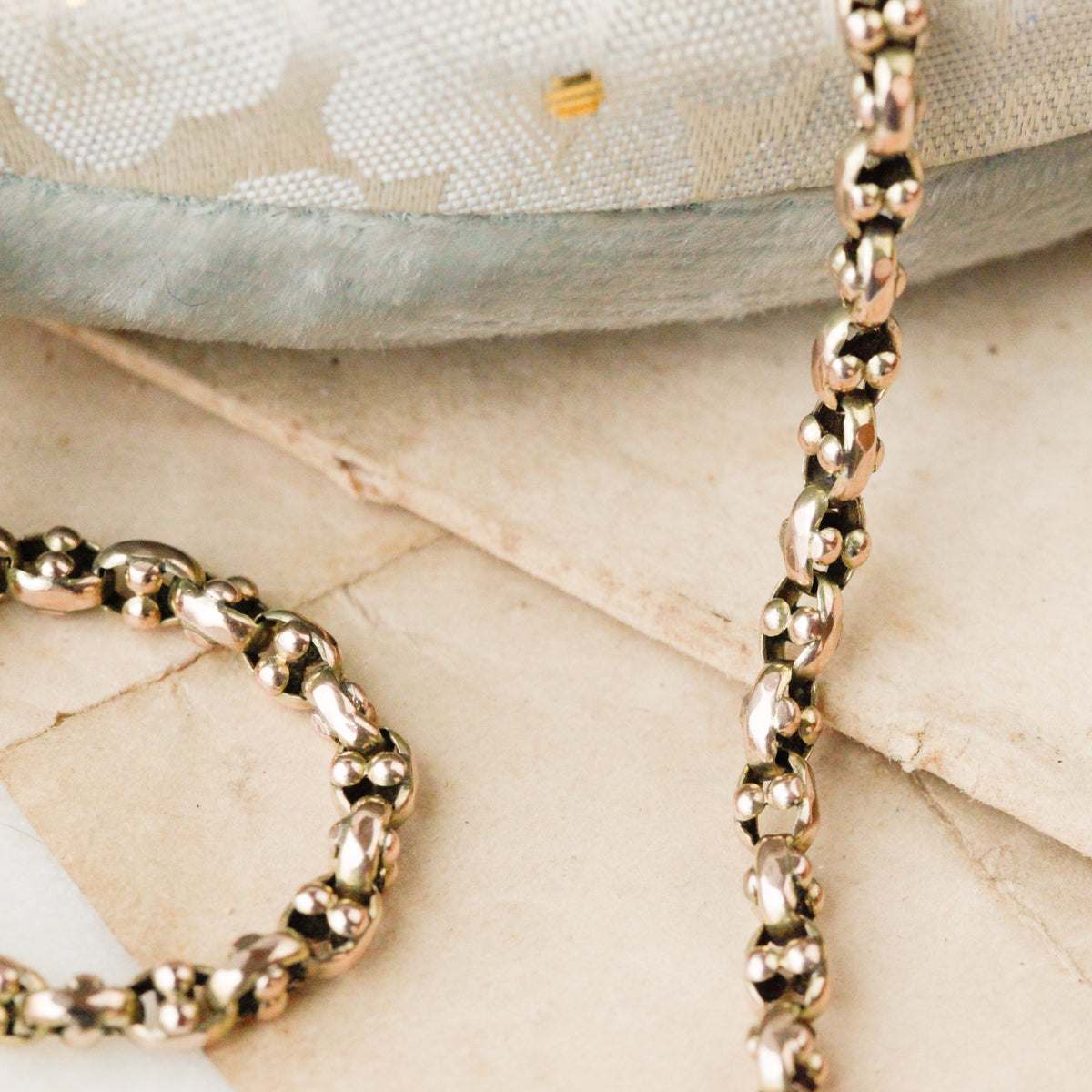 Victorian Cable Chain with Albert Clasp
