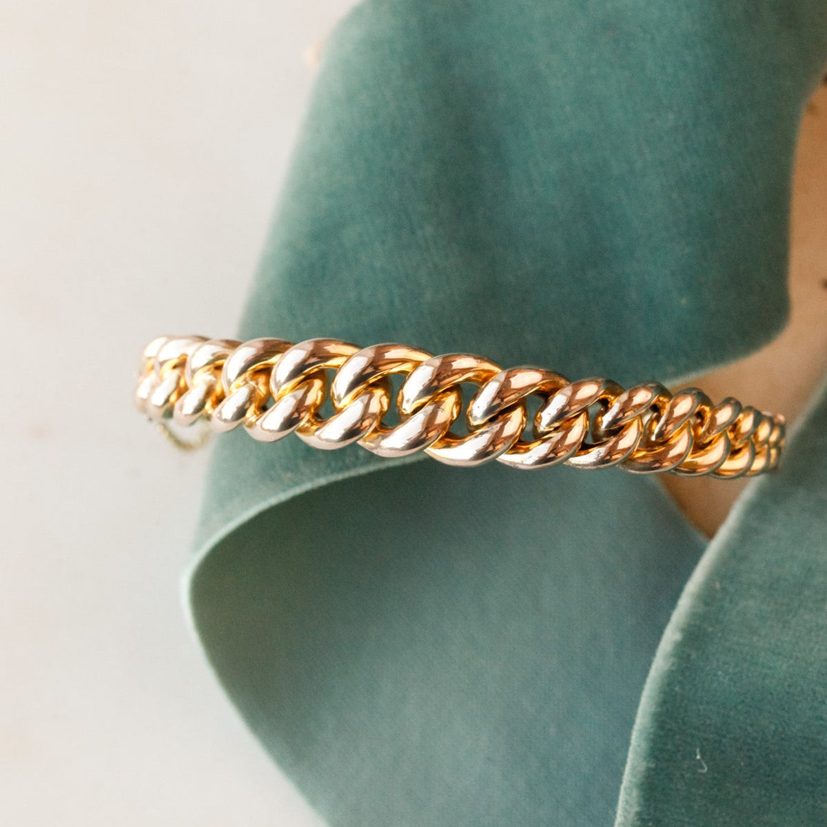 Georgie Victorian Curb Chain Bangle
