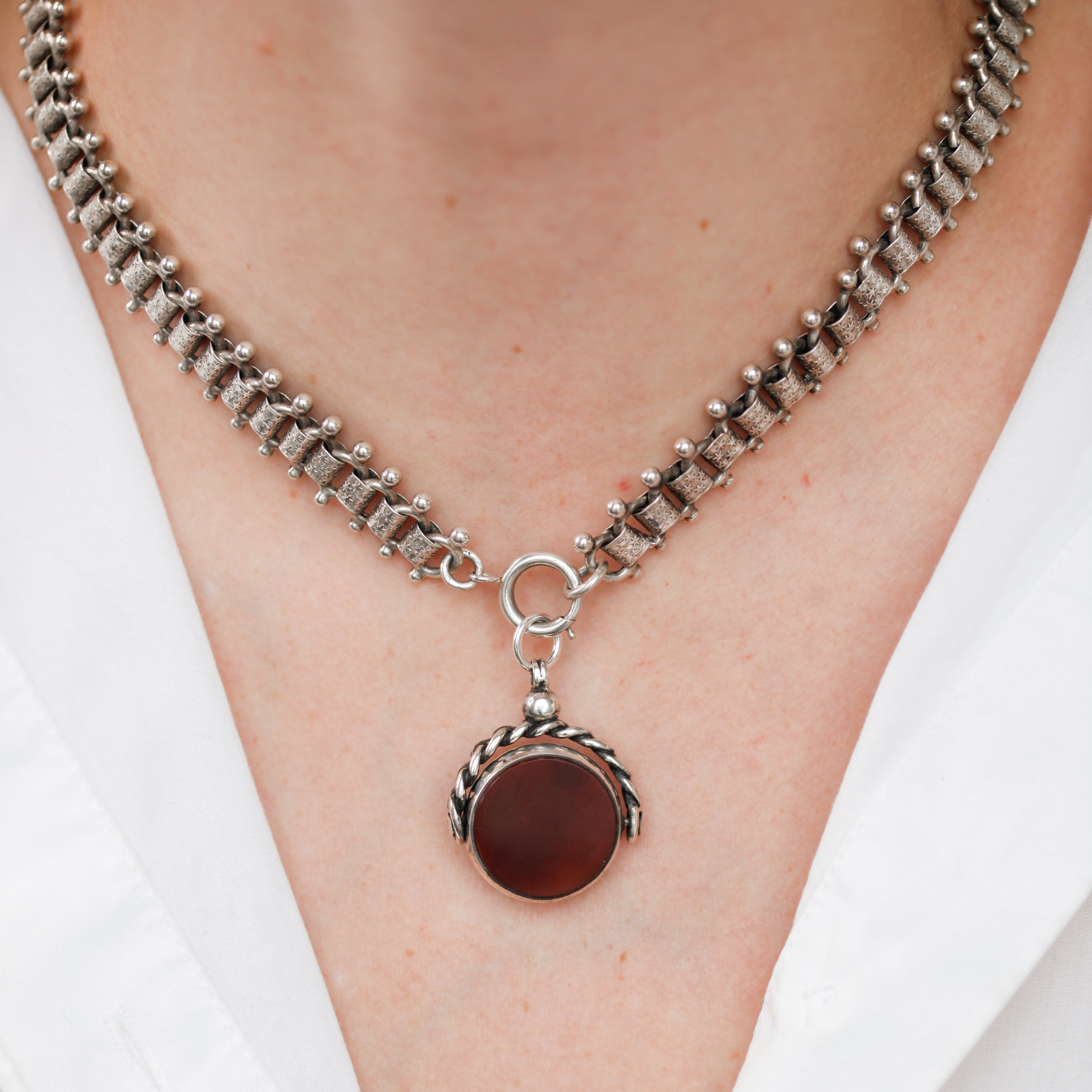 Custom Bloodstone Fob