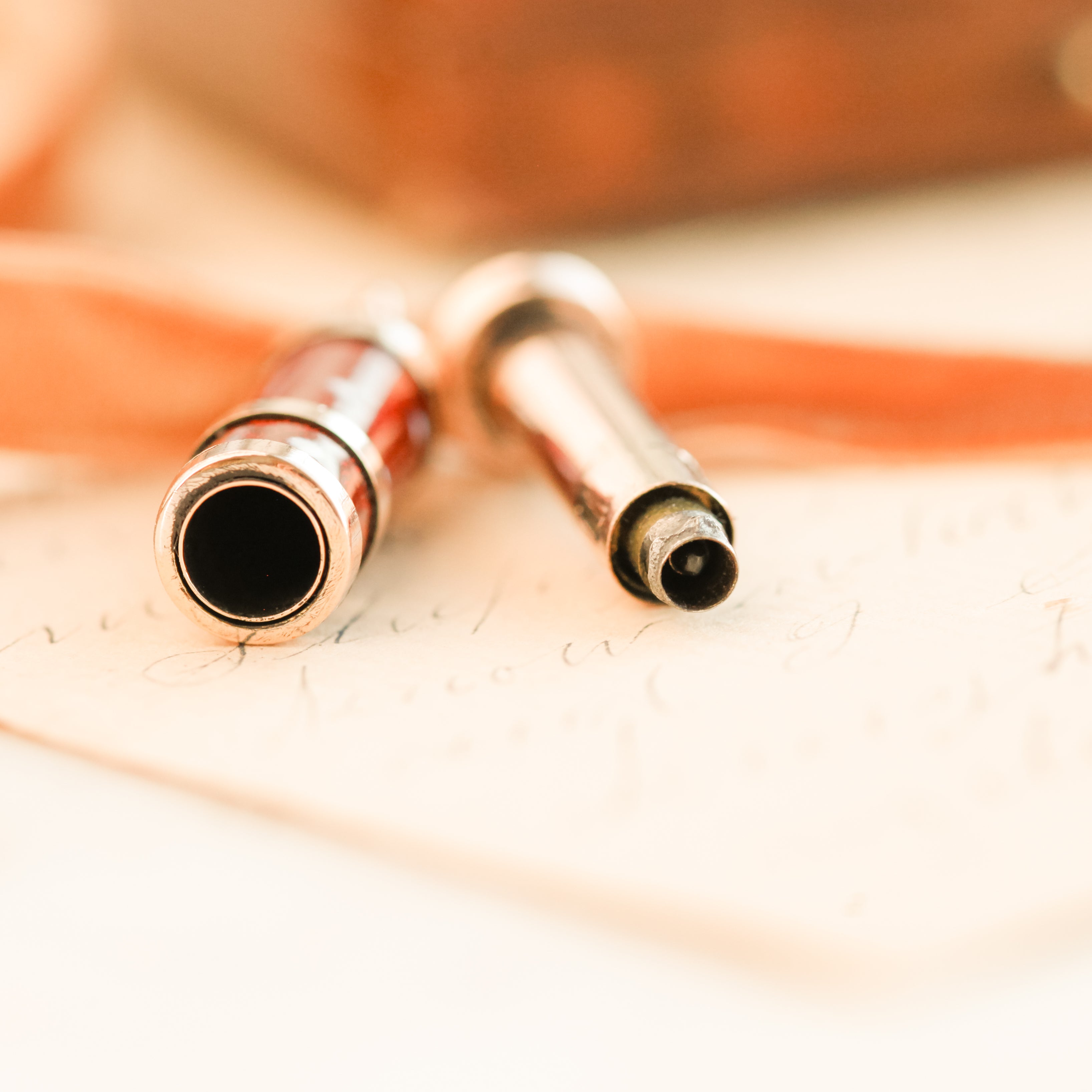 Victorian Enameled Pencil Pendant