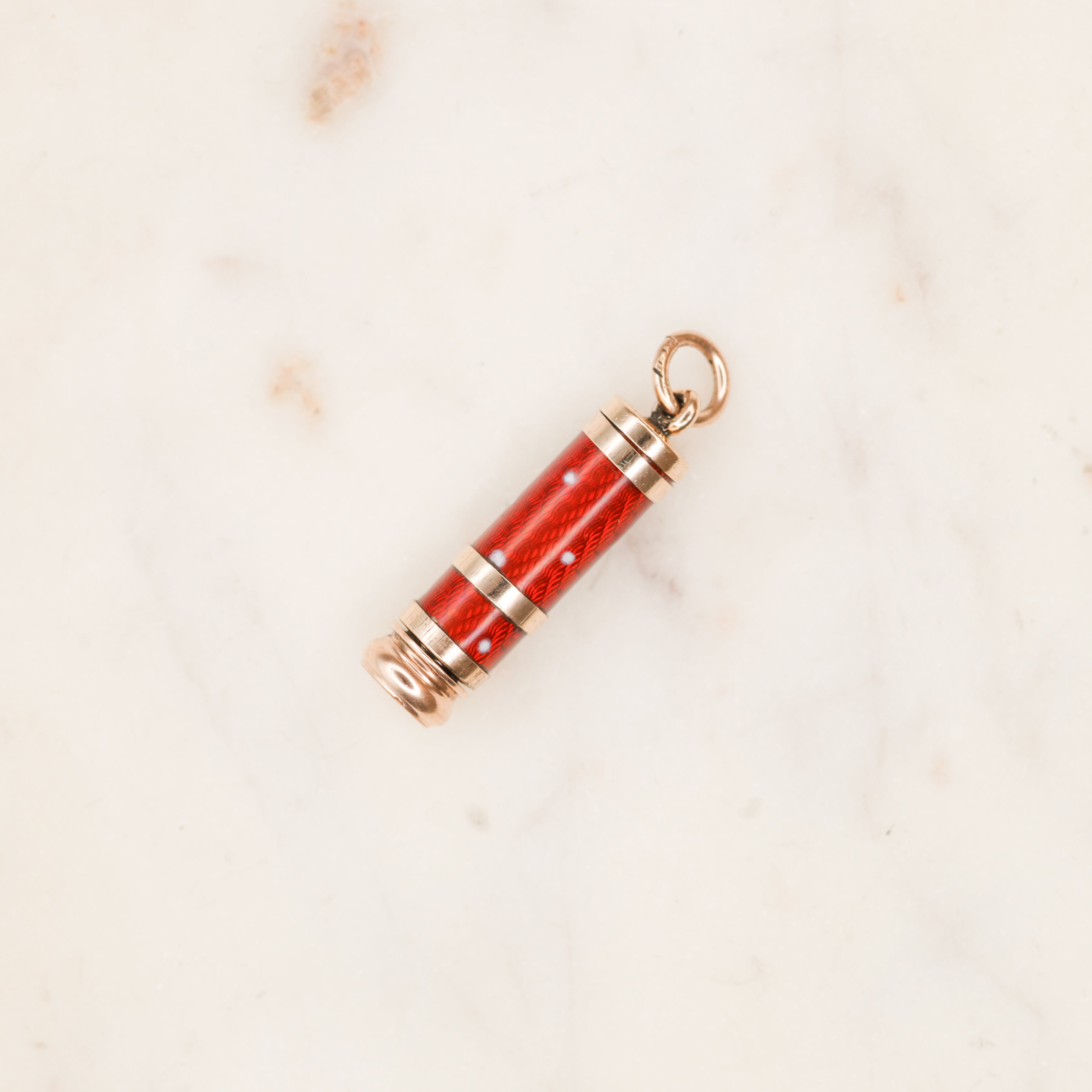 Victorian Enameled Pencil Pendant