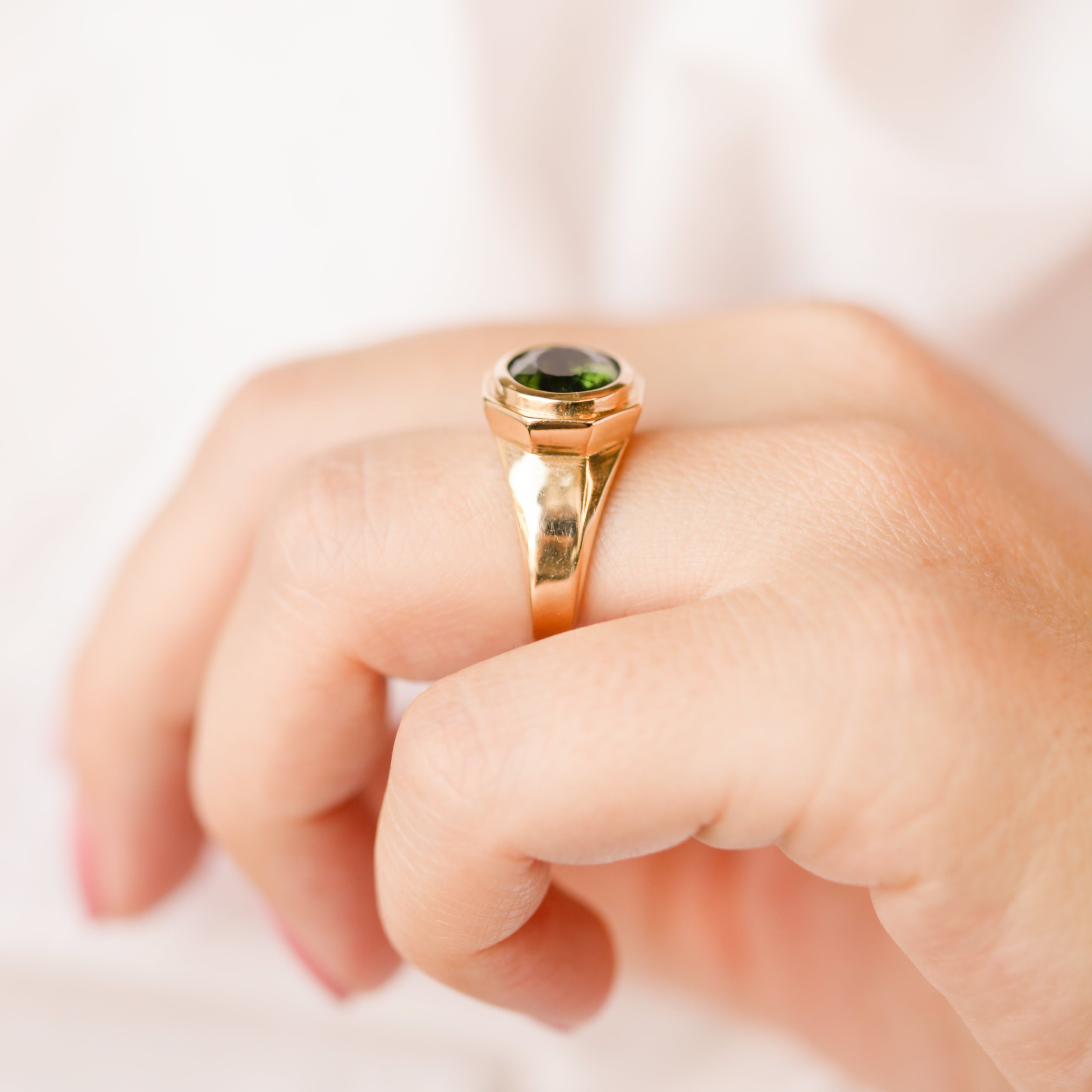 Tourmaline in Signature Petra Setting