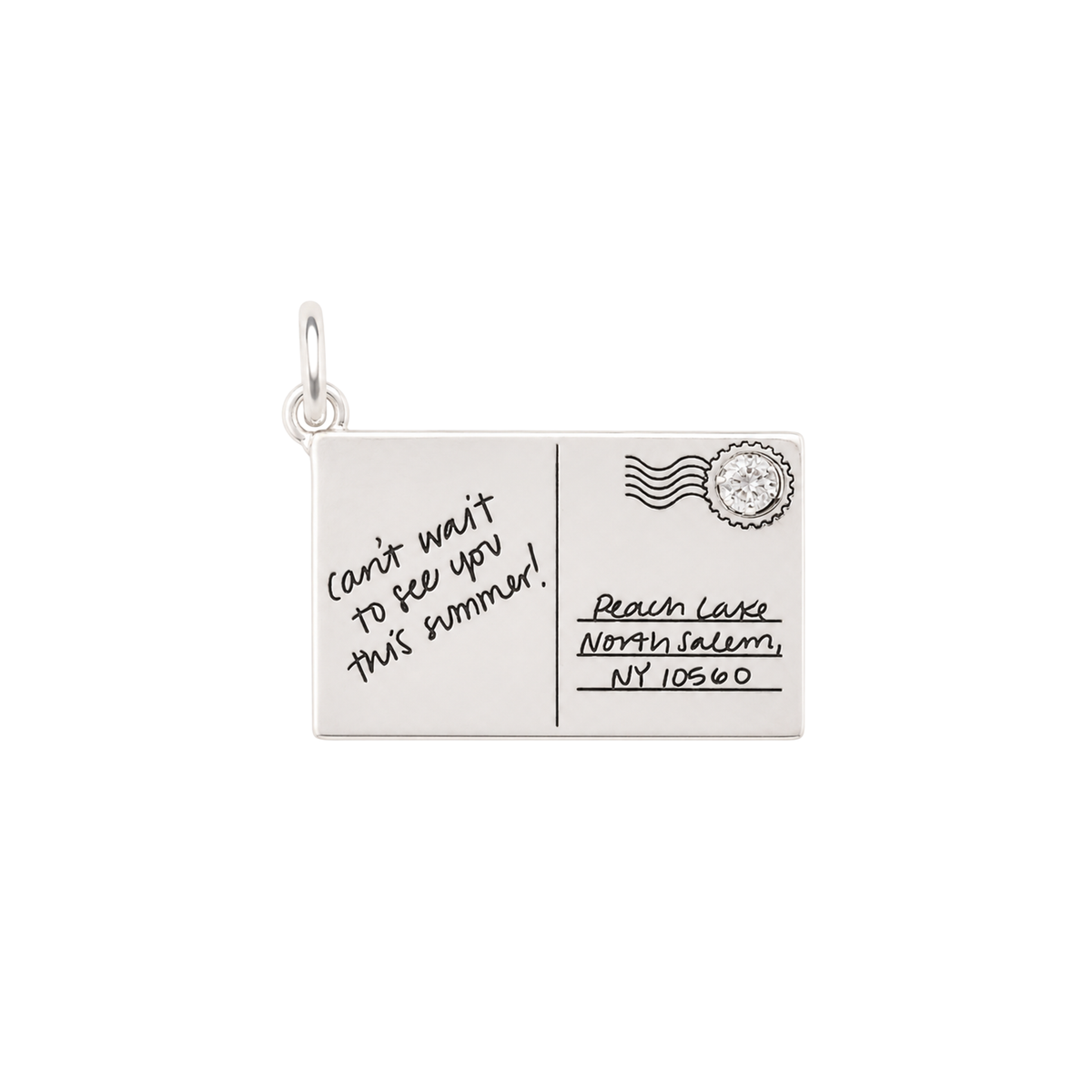 Custom Postcard Charm
