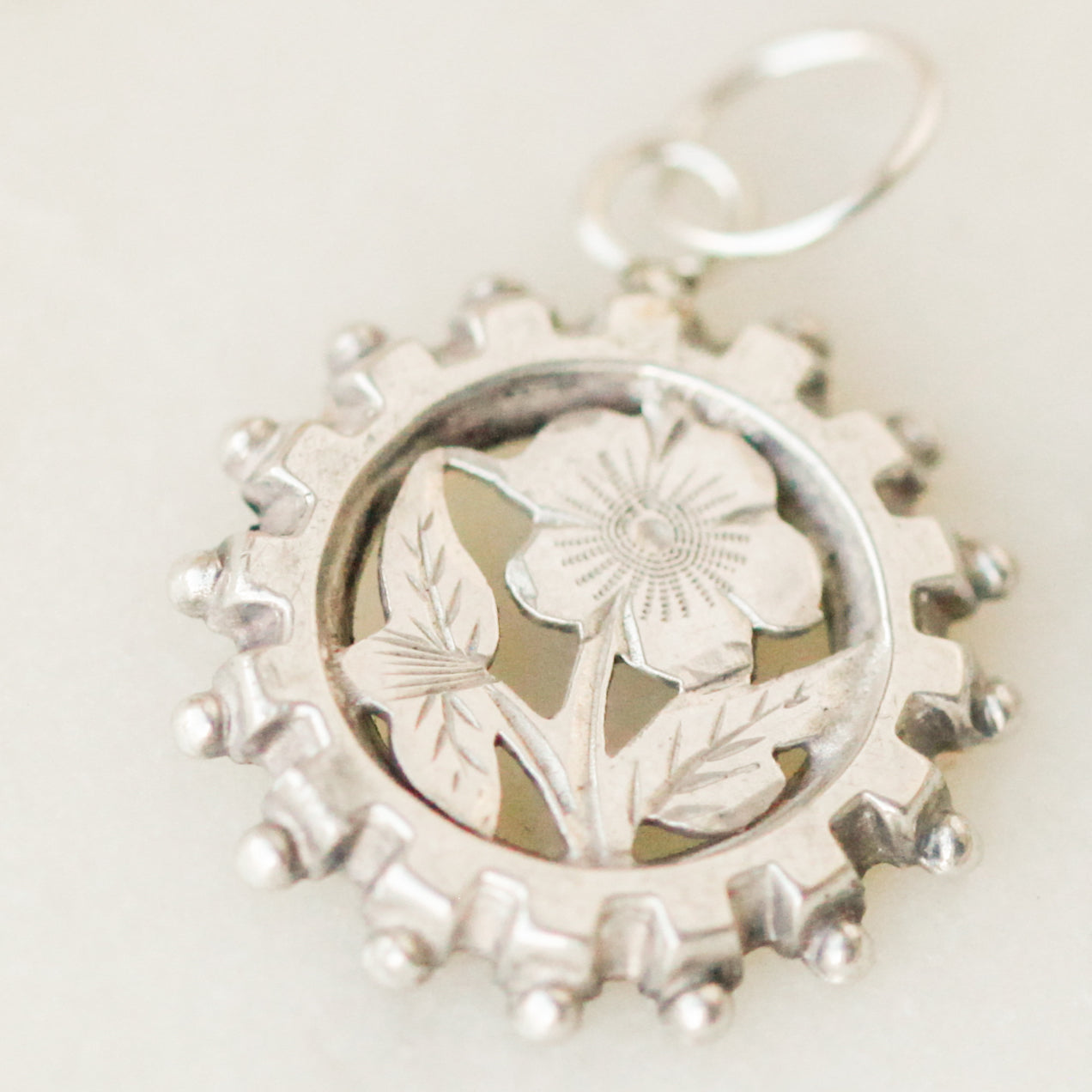 Sterling Silver Floral Charms