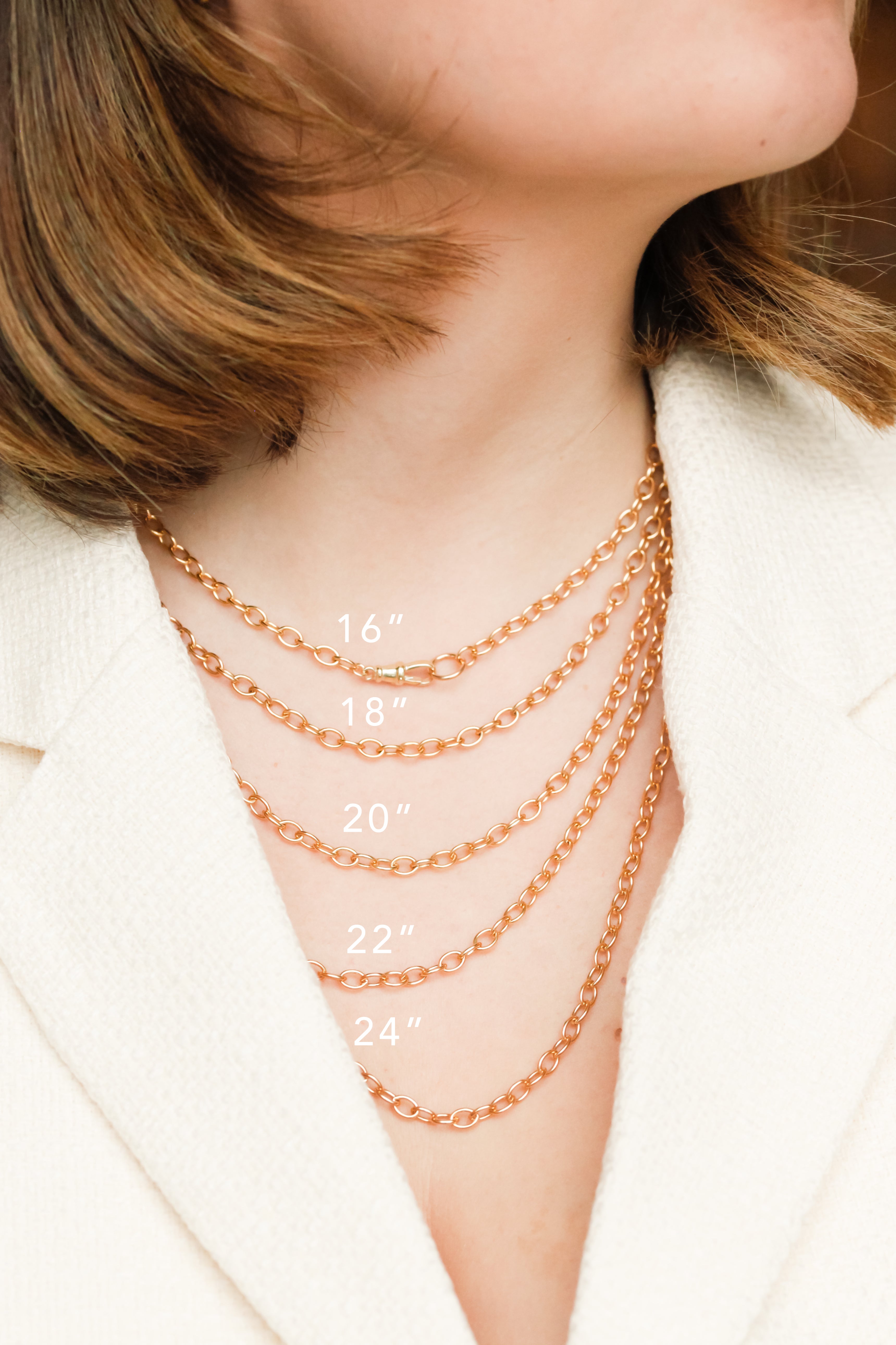 Small Charm Chain in Gold Filled