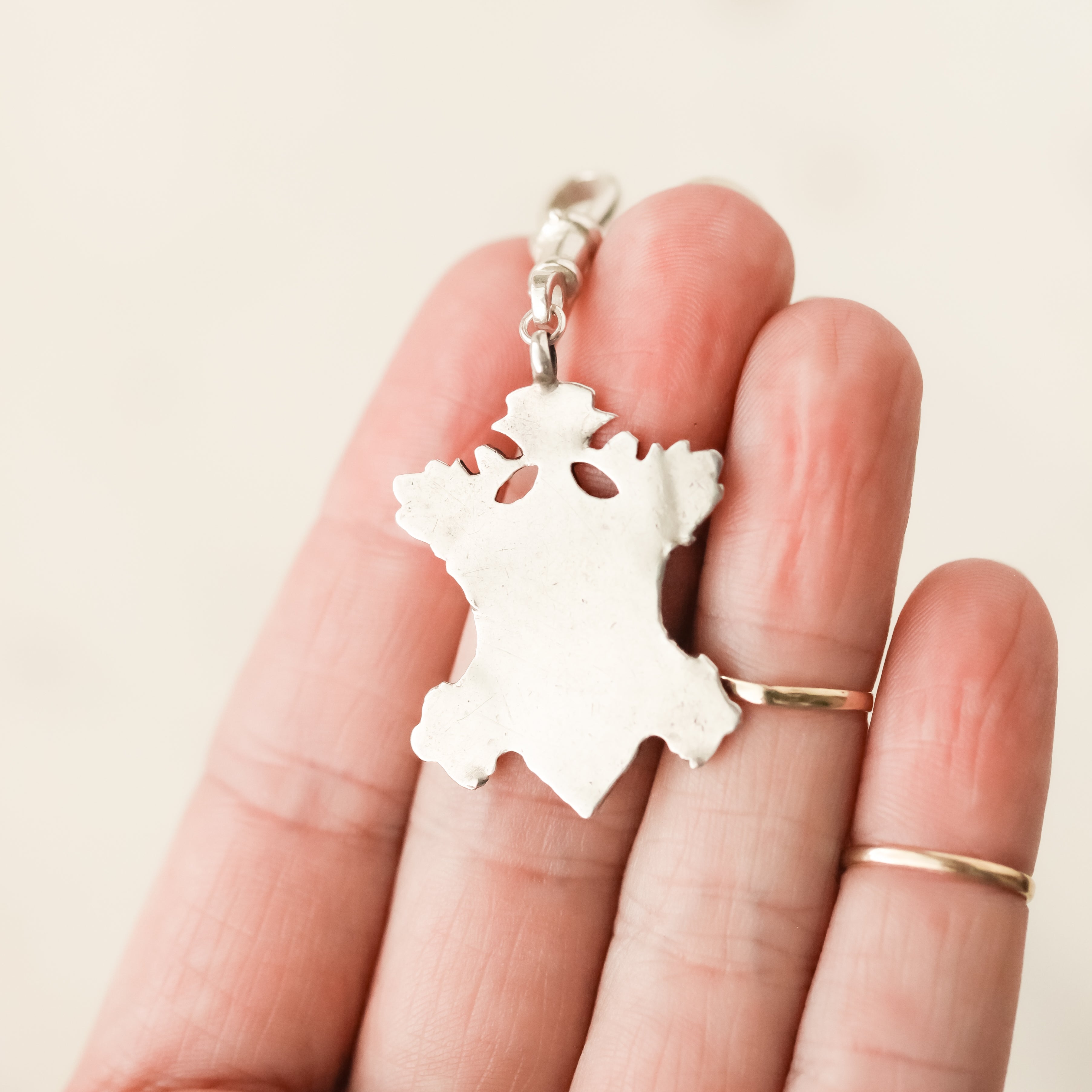 Prudence Silver Heart Pendant