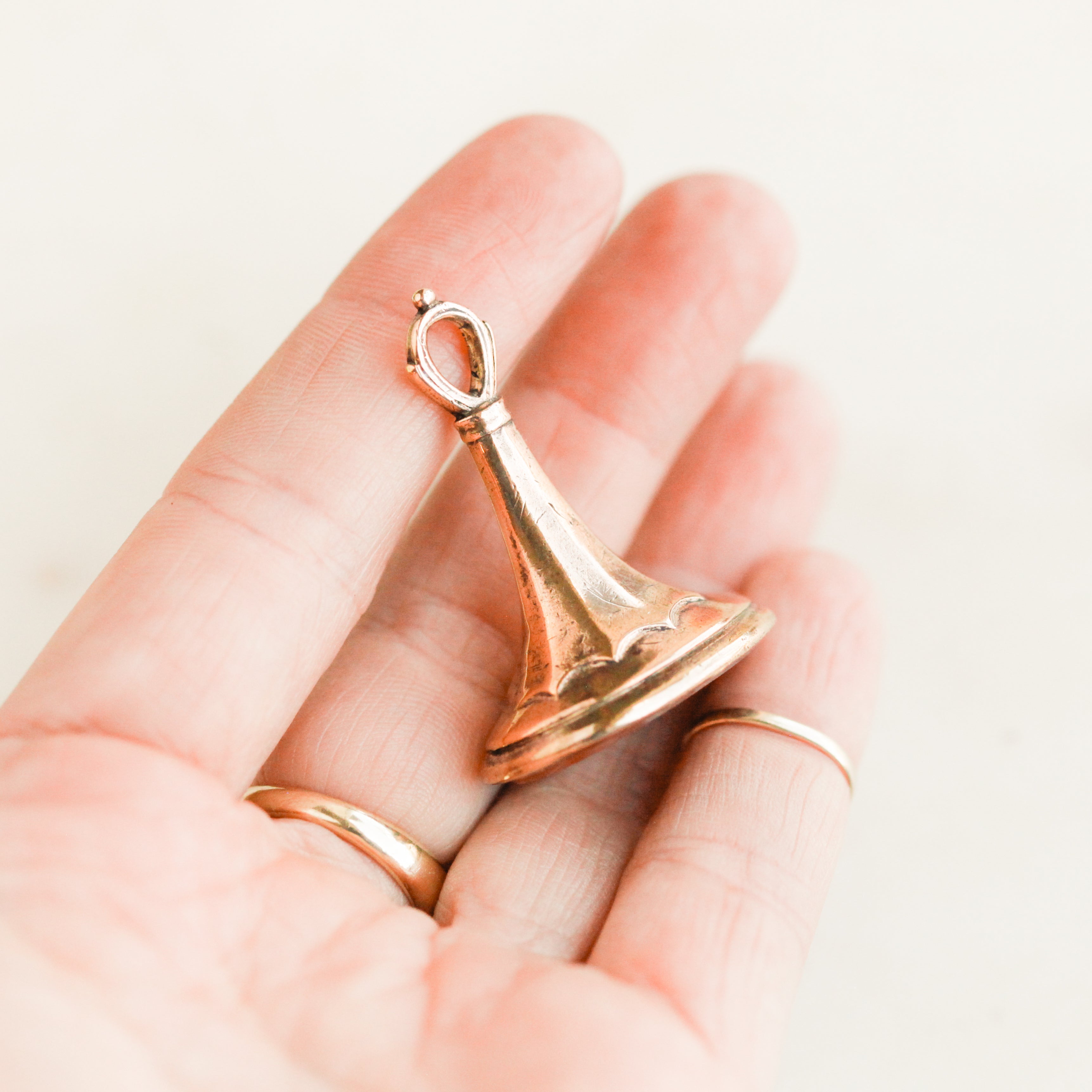 Deer Carnelian Pendant