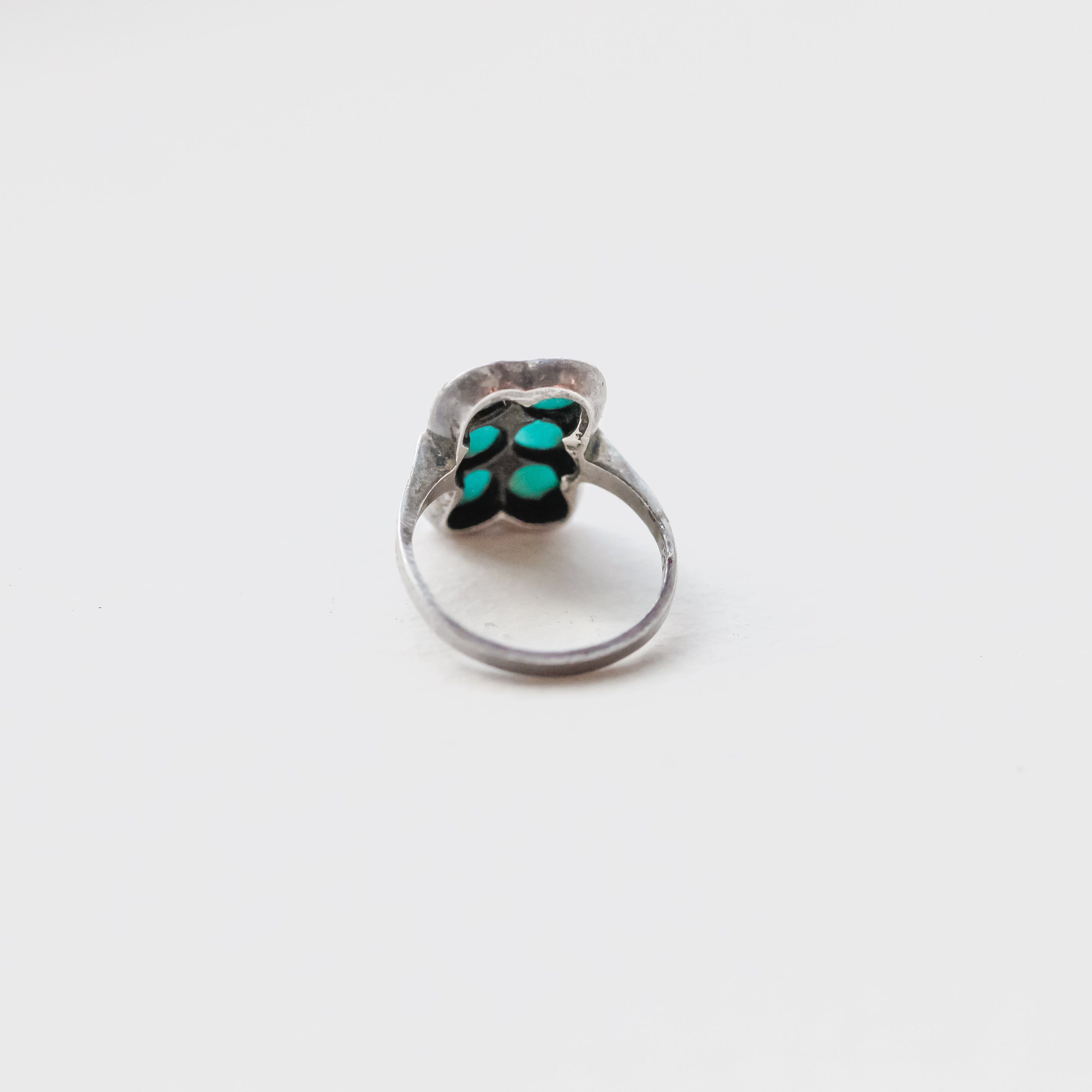 Turquoise and Marcasite Ring