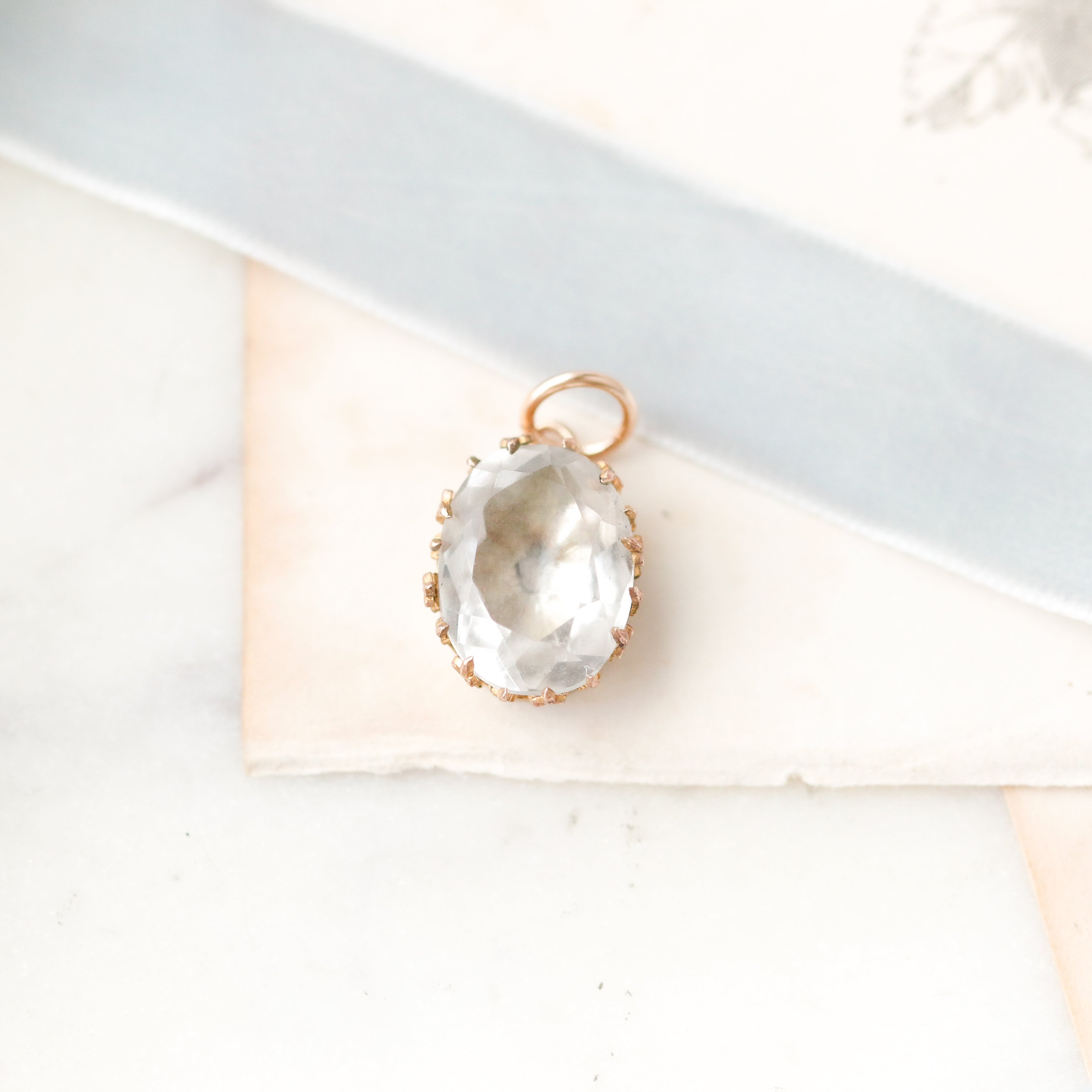 Edwardian Paste Charm