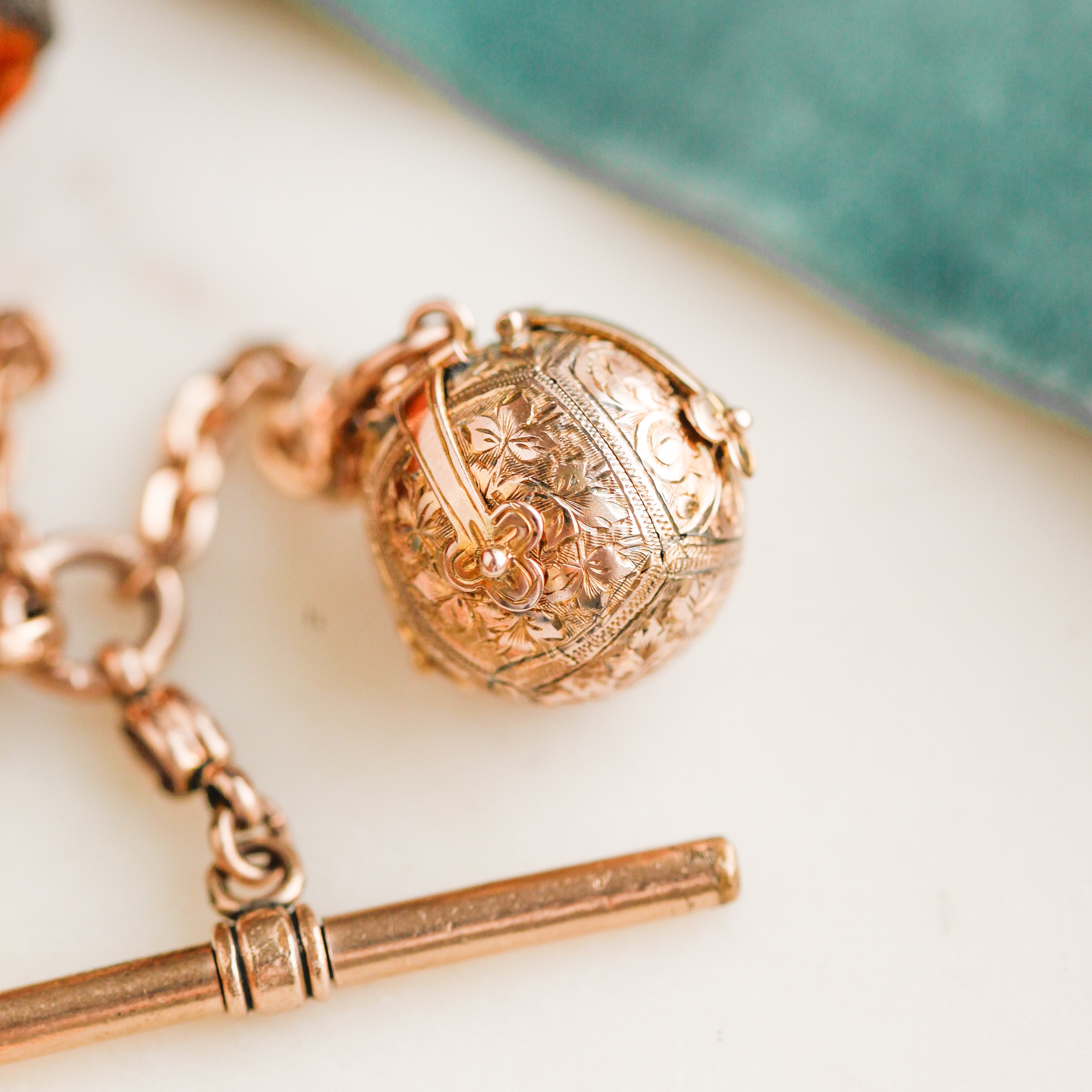 Freemason's Engraved Secret Orb Necklace