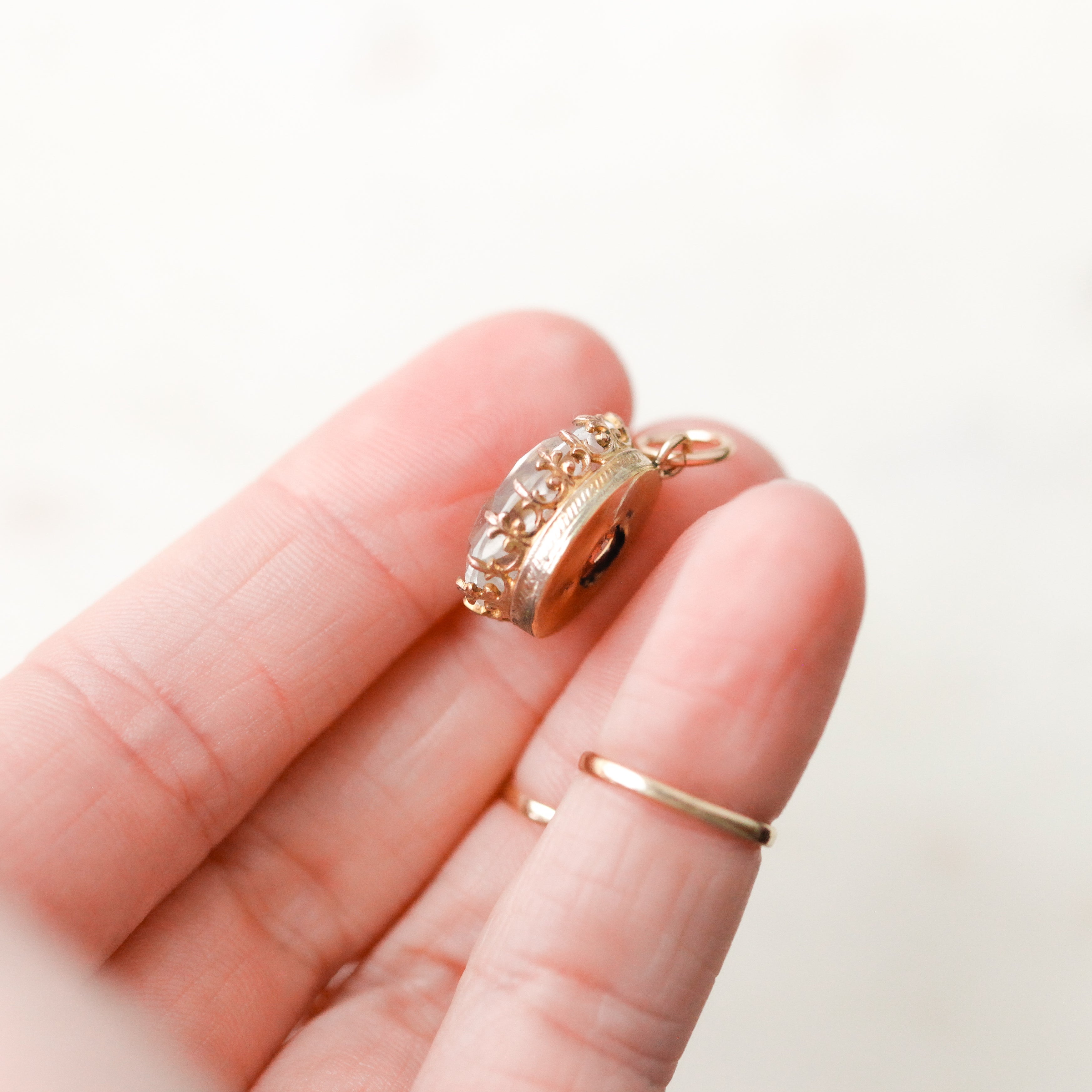 Edwardian Paste Charm
