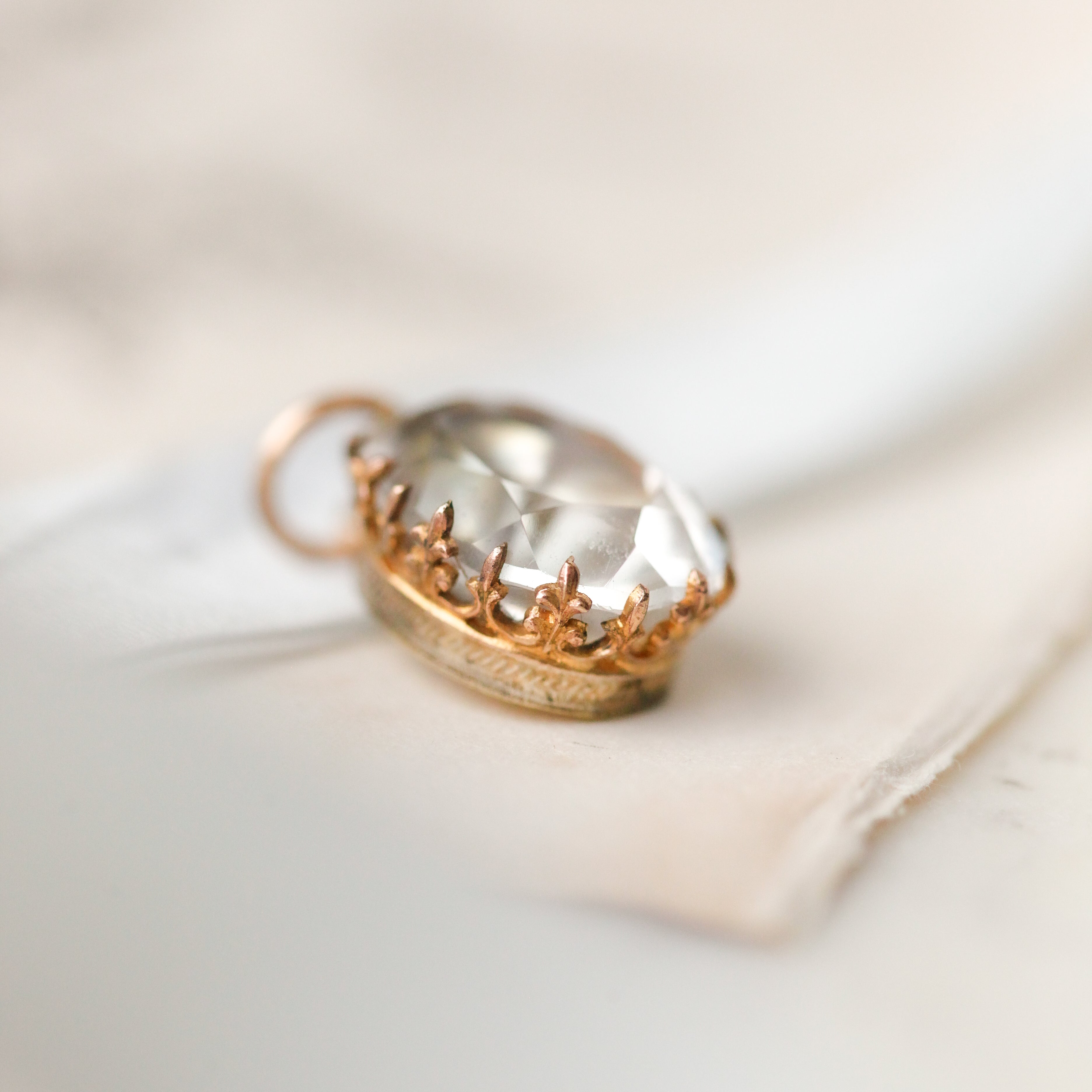 Edwardian Paste Charm