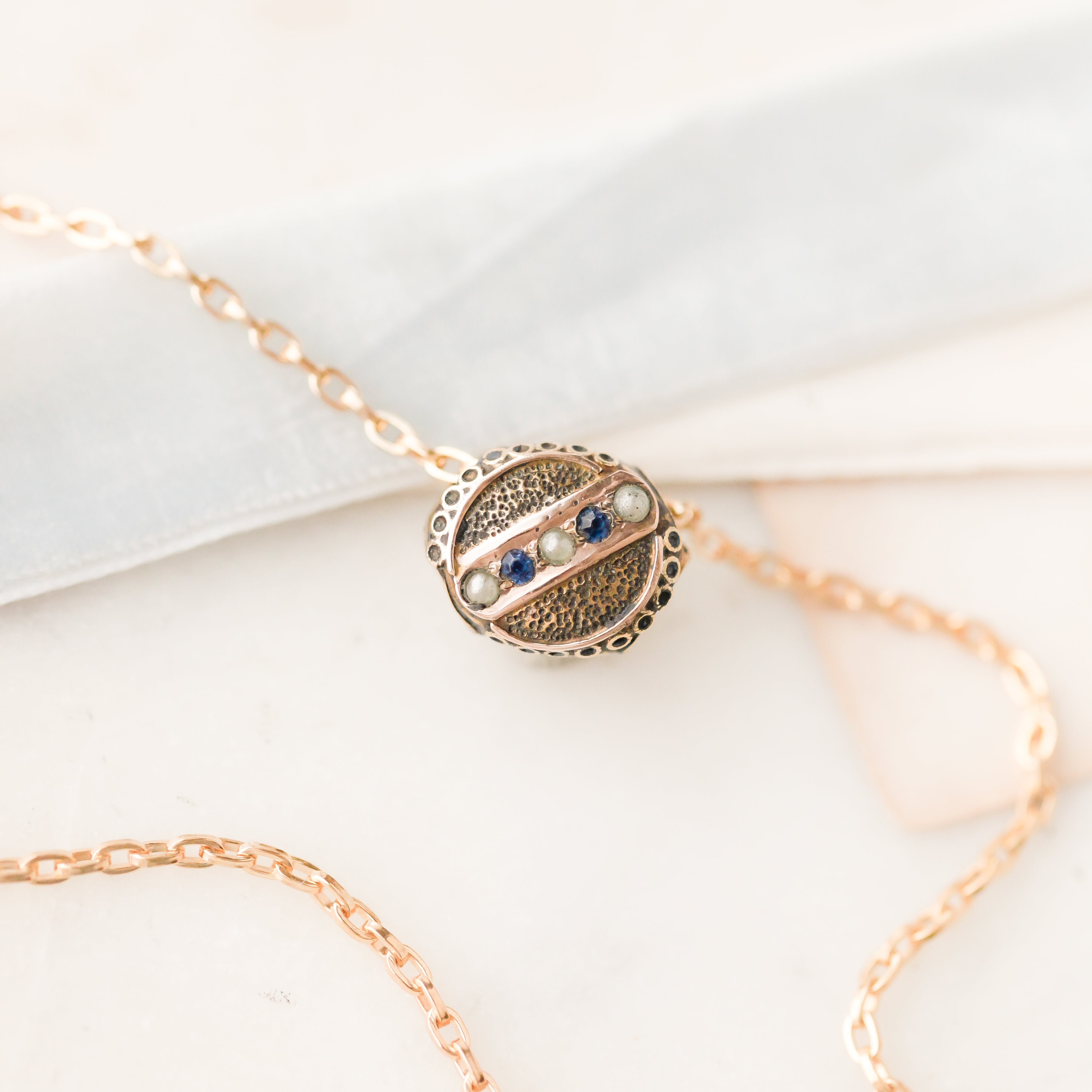 Jeanie Pearl Slider Pendant