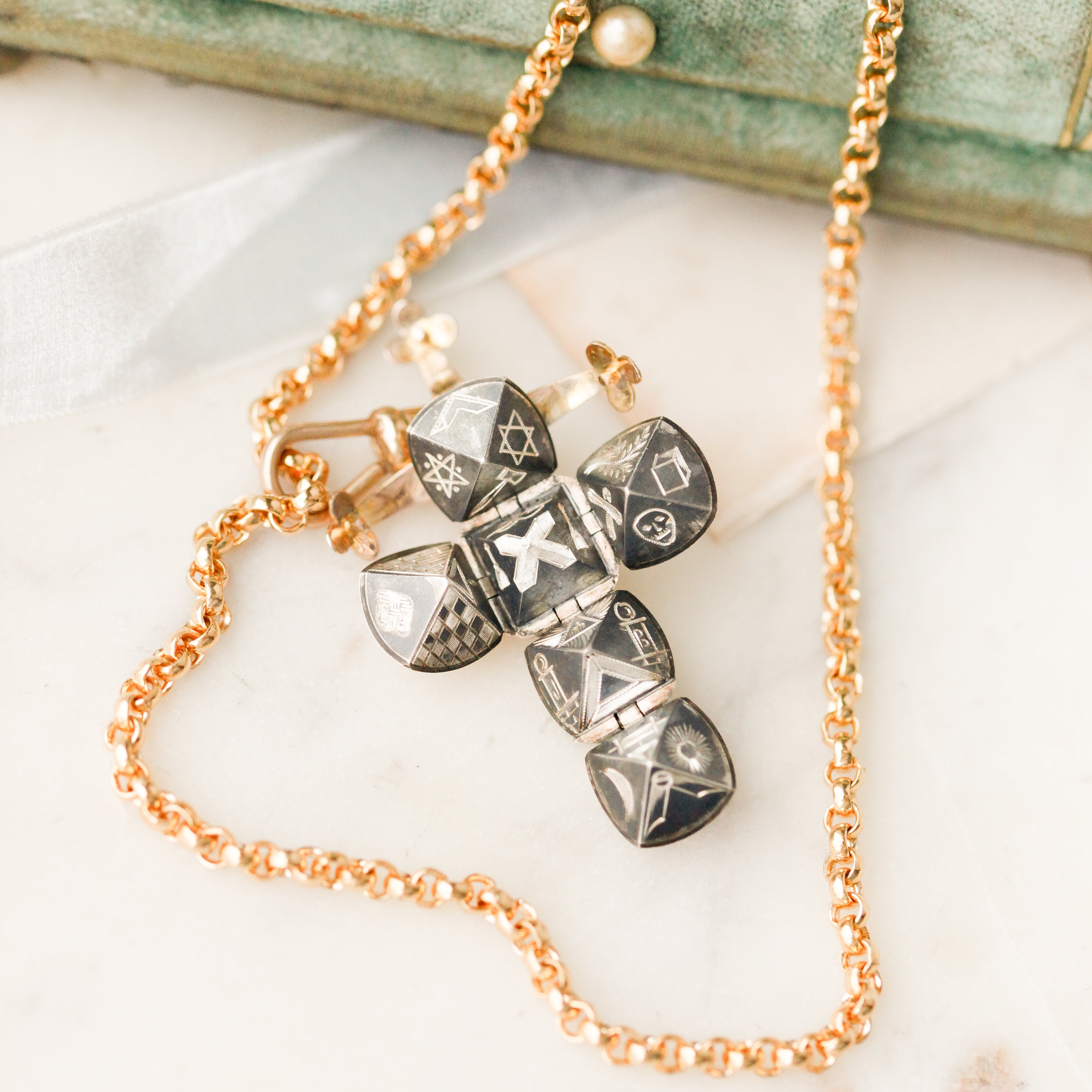 Freemason's Secret Orb Necklace