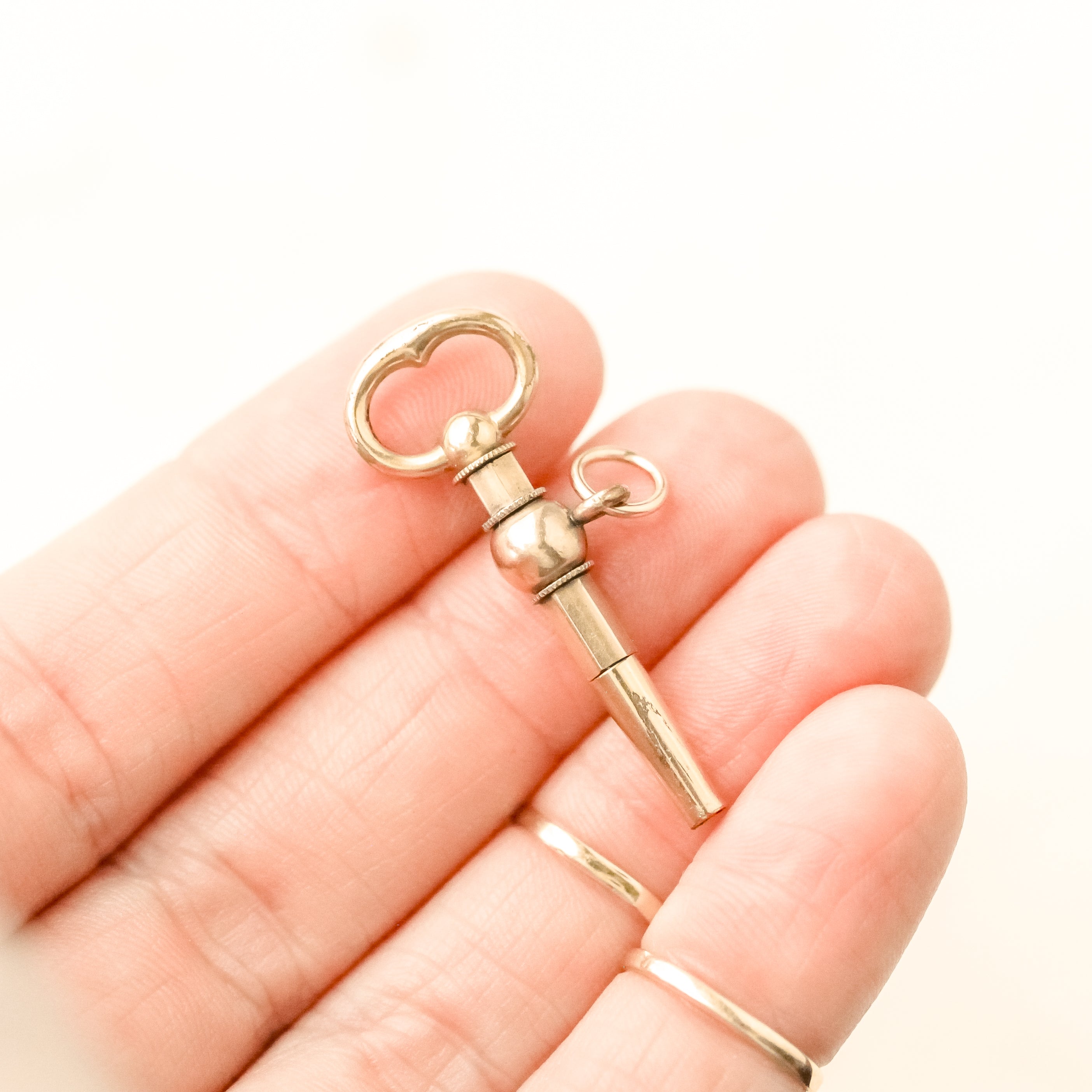 Victorian Winding Key Charm