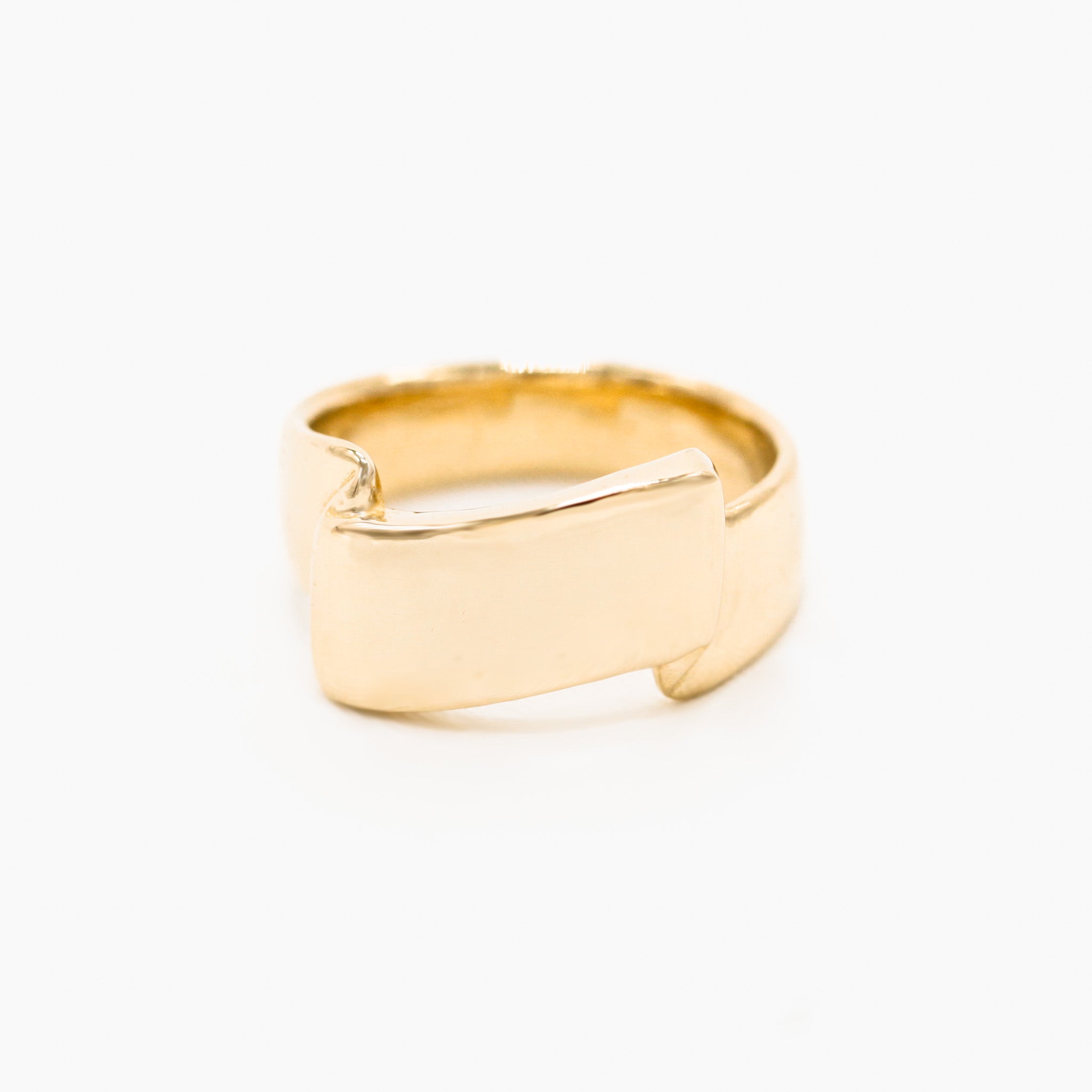 Wide Ribbon Ring