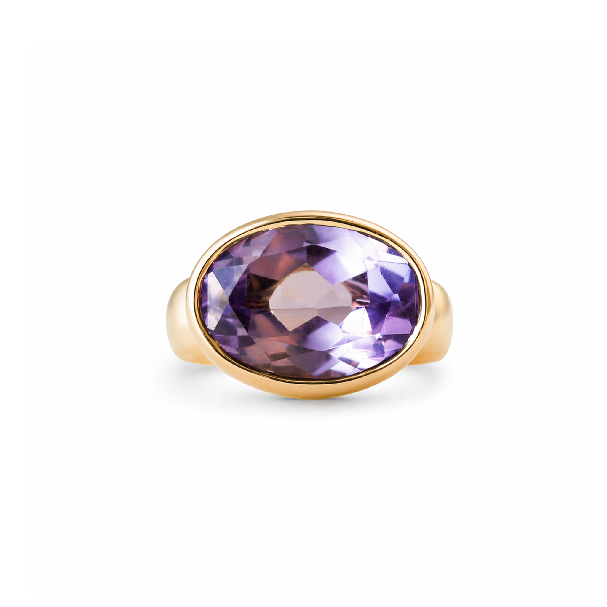 Amethyst in Empire Setting