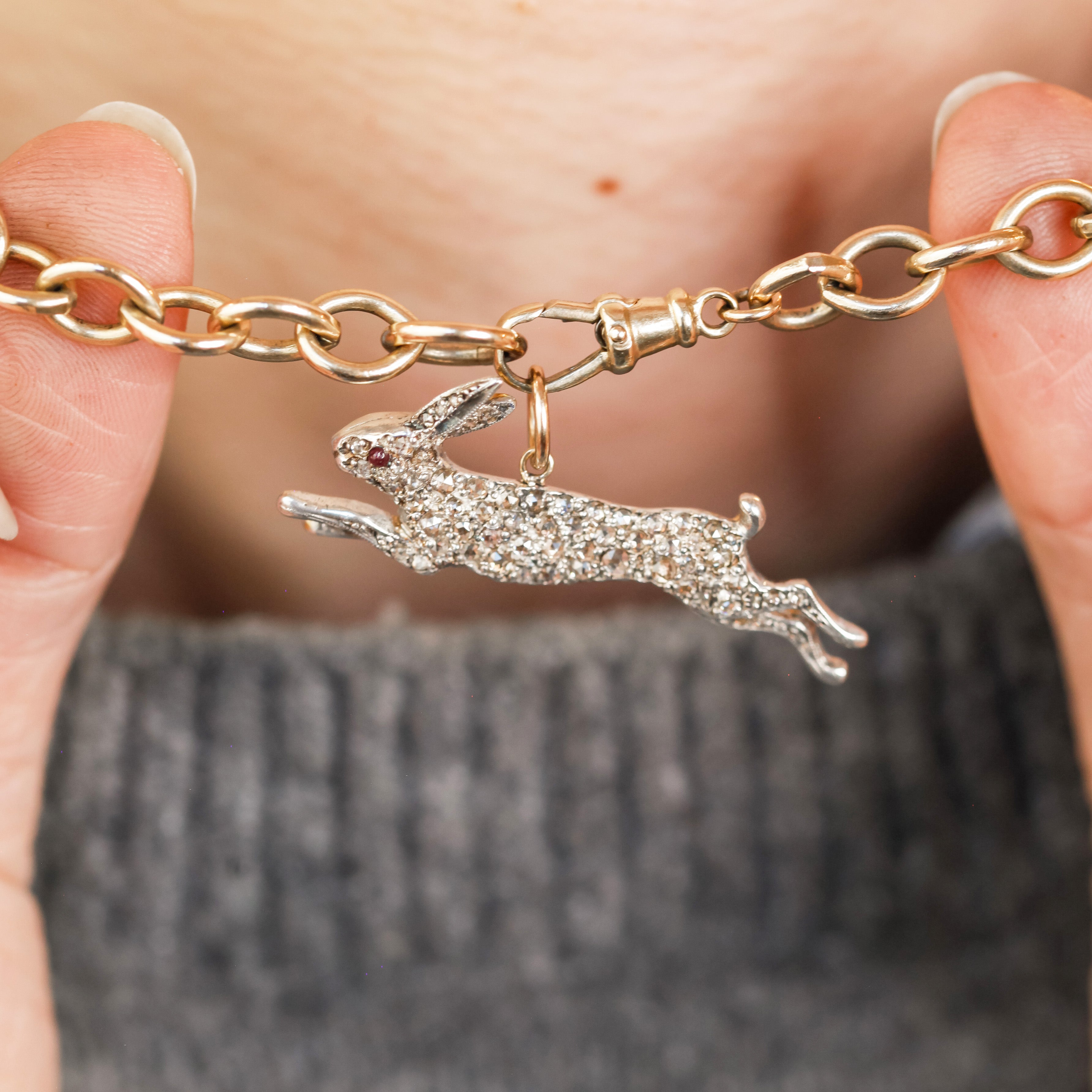 Leaping Diamond Hare