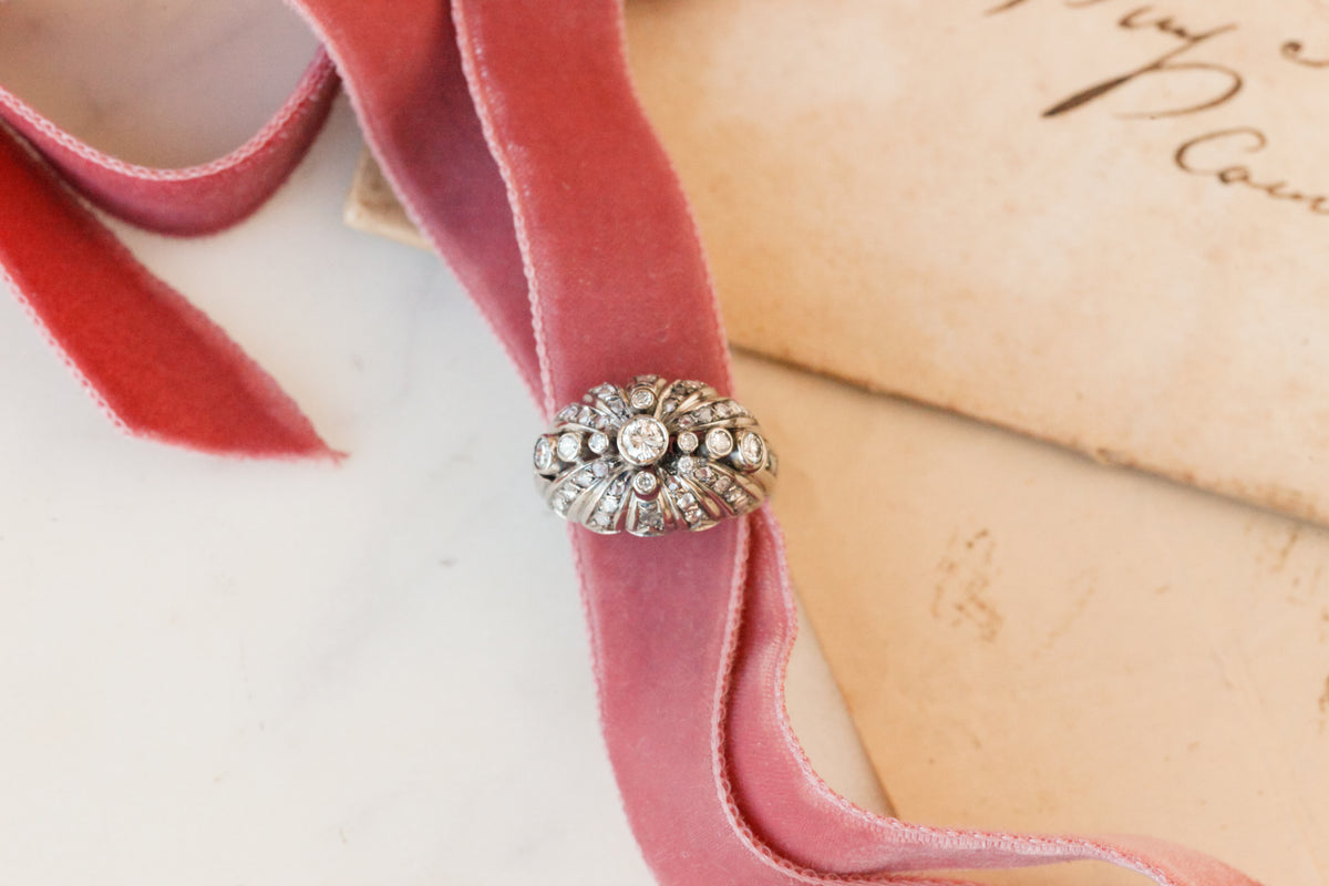Annette Deco Diamond Ring