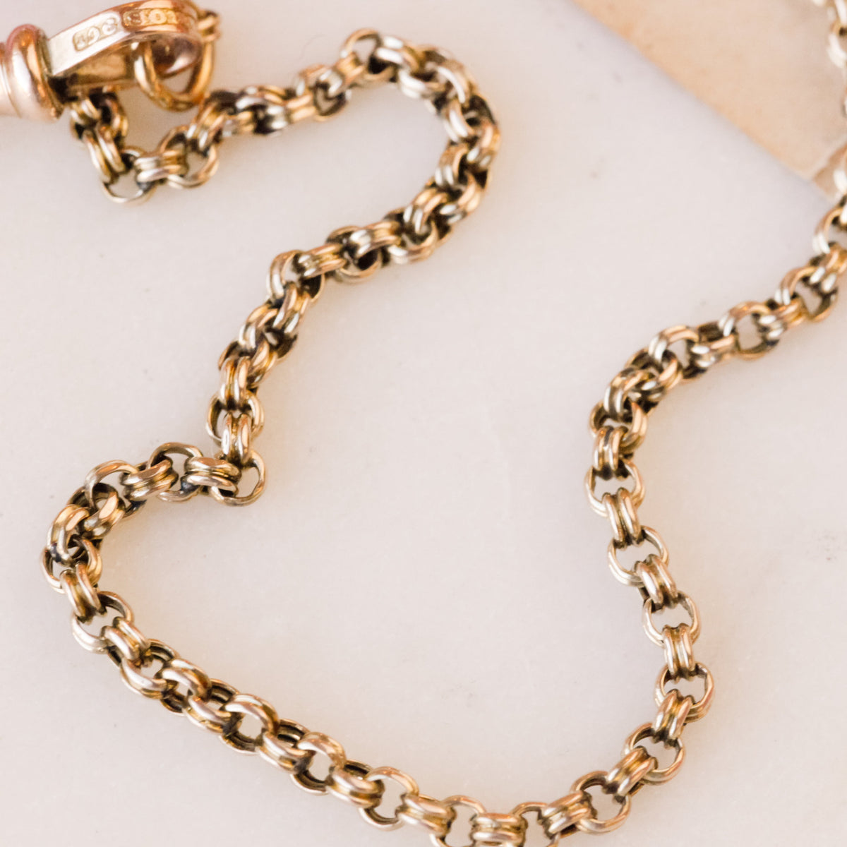 Viki 10k Rolo Chain and Swivel Clasp, 18"