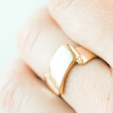 Wide Ribbon Ring