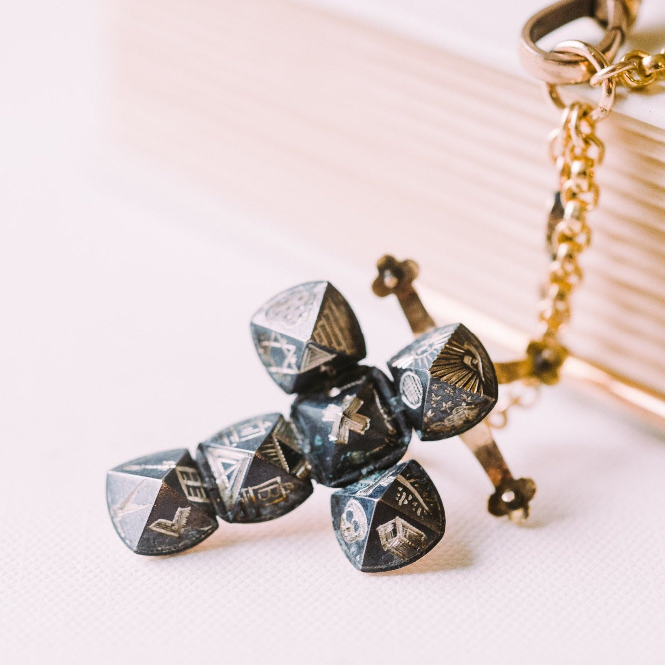 Freemason's Secret Cross Orb Necklace