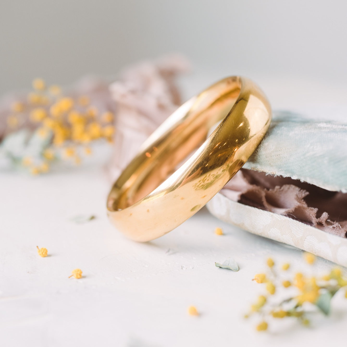 Vintage Lanie Gold Bangle