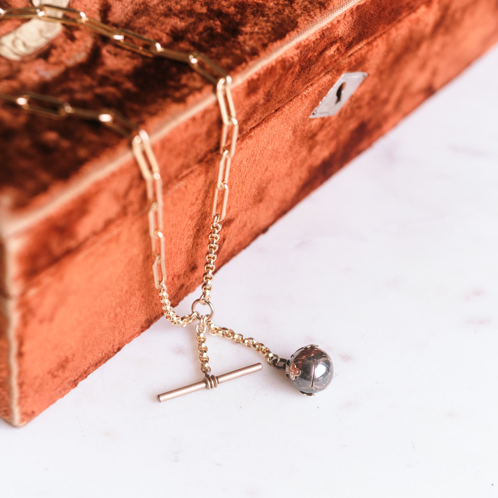 Secret Freemason's Orb Necklace