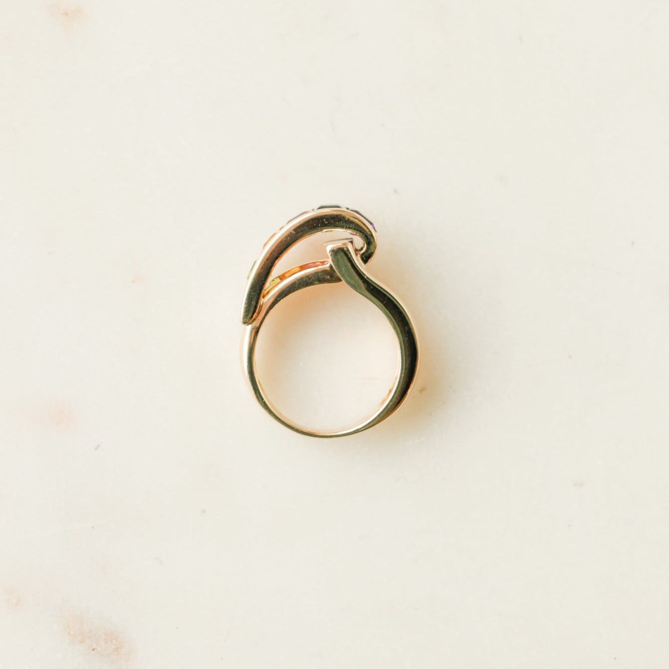 Oz Rainbow Cocktail Ring