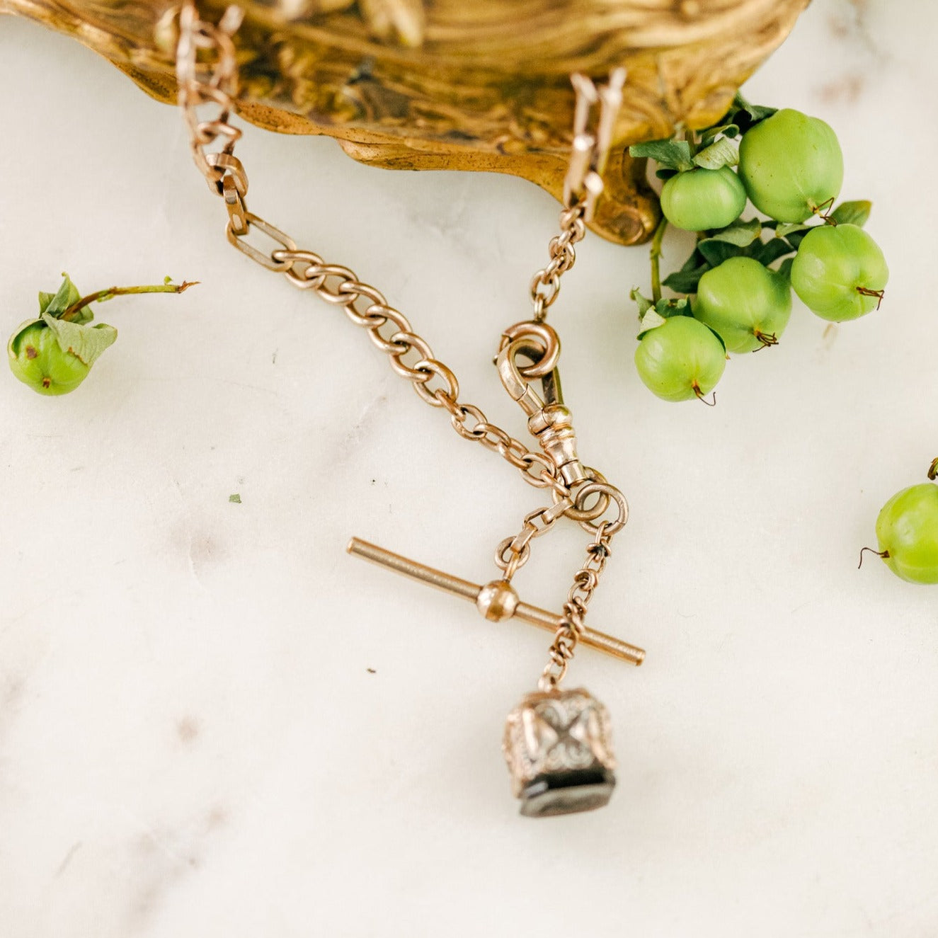 Parry Original Trellis Toggle Necklace